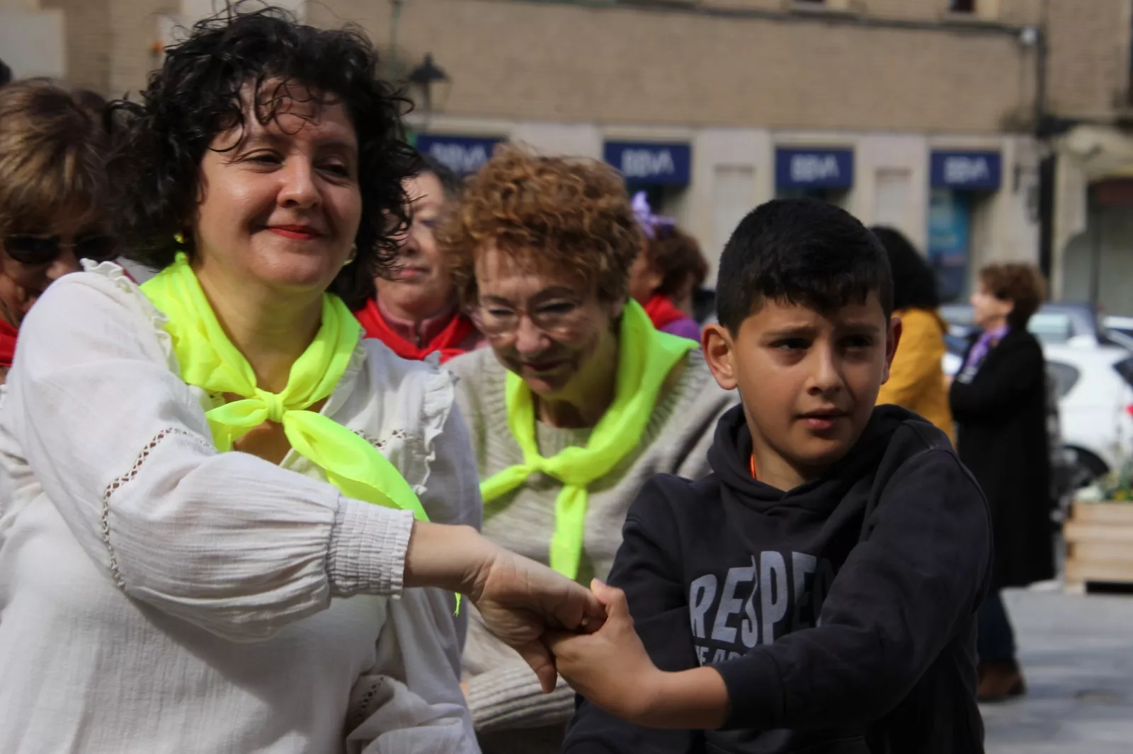Día Internacional de la Mujer en Monzón. Foto Carlos Neofato