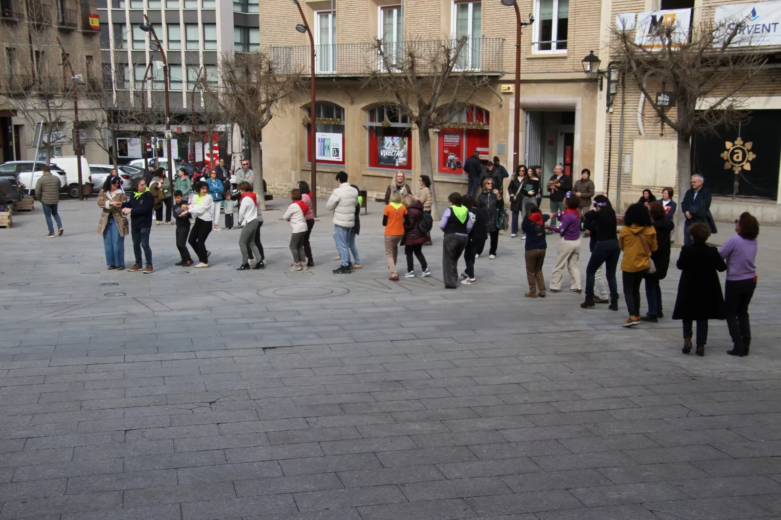 Día Internacional de la Mujer en Monzón. Foto Carlos Neofato