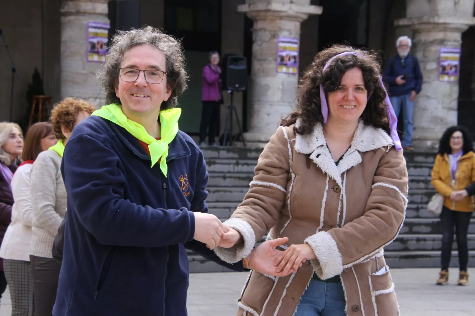 Día Internacional de la Mujer en Monzón. Foto Carlos Neofato