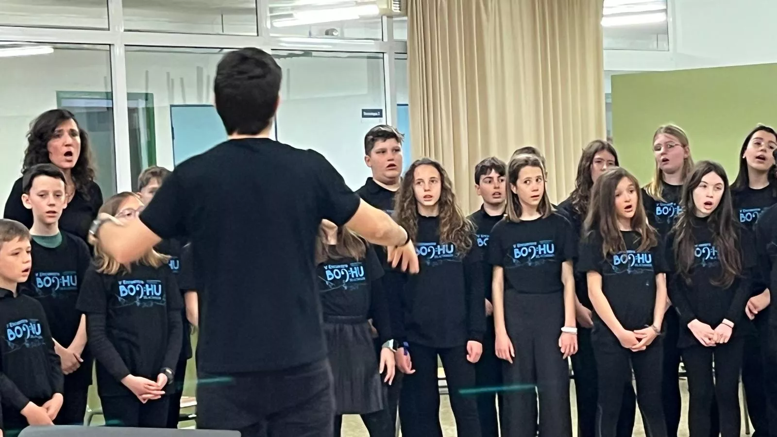 Ensayo de orquesta del Bochu26. Foto Mercedes Manterola