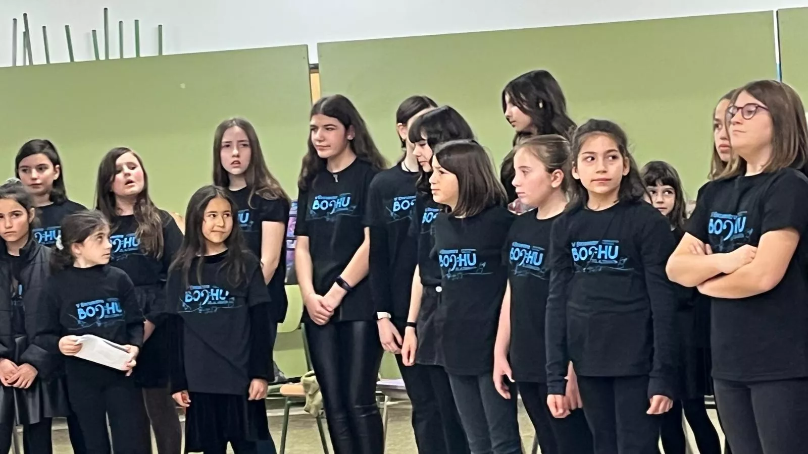 Ensayo de coros del Bochu26. Foto Mercedes Manterola