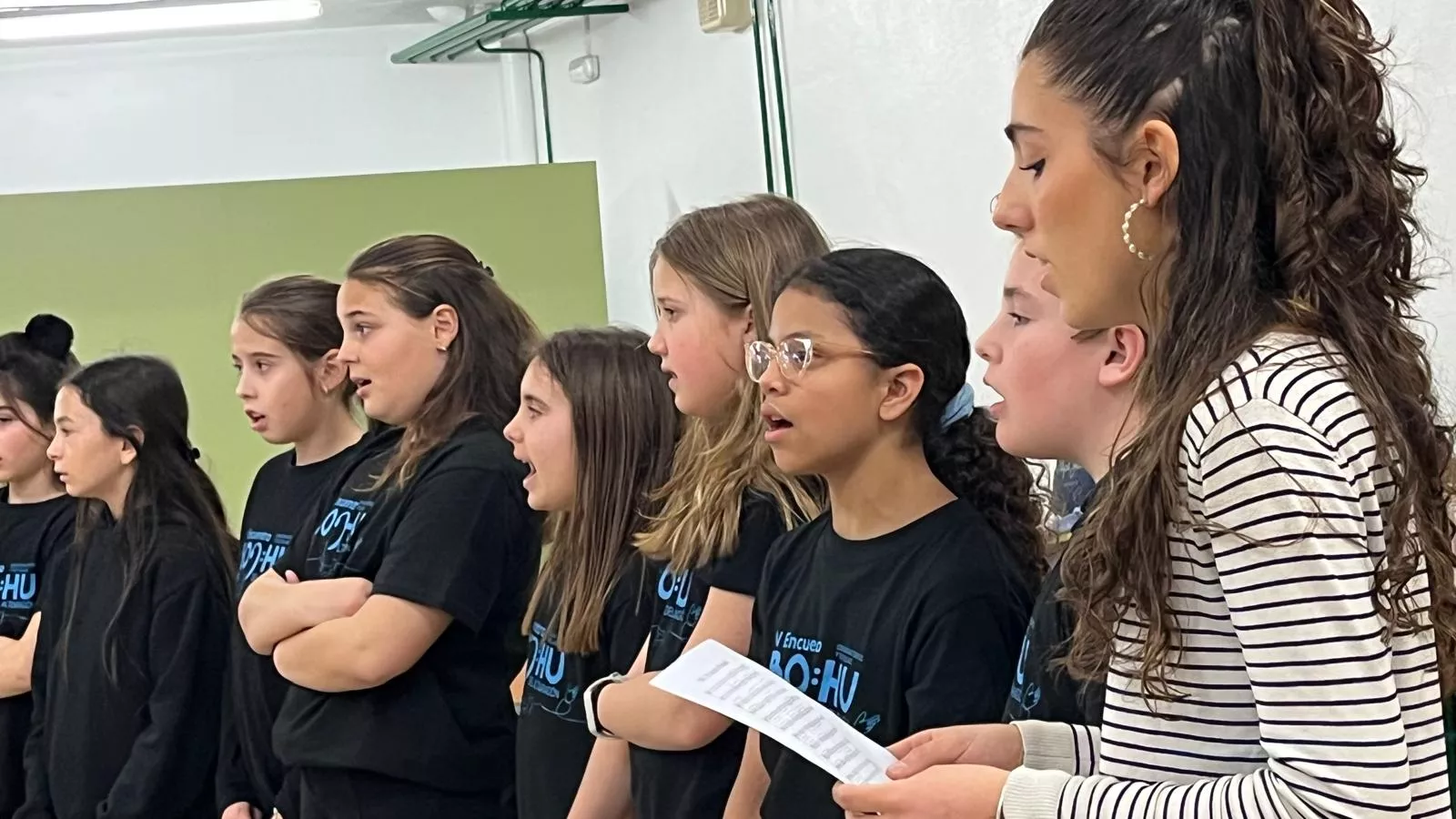 Ensayo de coros del Bochu26. Foto Mercedes Manterola