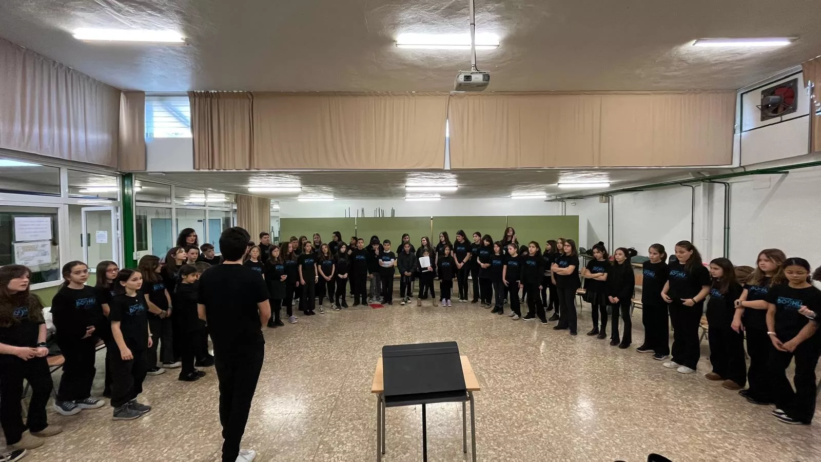 Ensayo de orquesta del Bochu26. Foto Mercedes Manterola