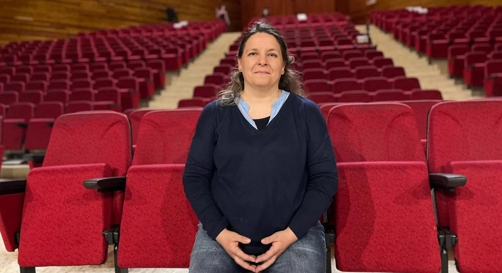 Ana Tur explica los objetivos del gran proyecto que es Bochu. Foto Mercedes Manterola