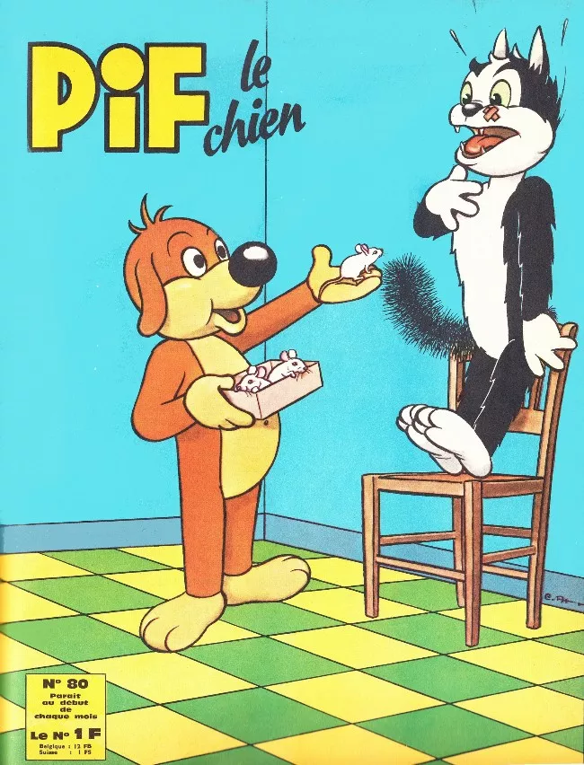 Pif le chien. Huesca homenajea al historietista José Cabrero Arnal con una exposición y un coloquio por el Día del Cómic