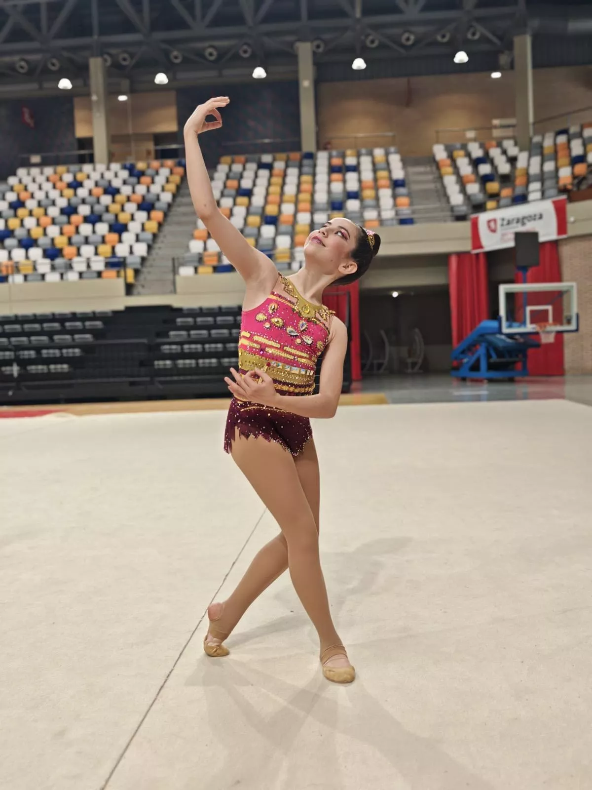 Fase Final del Campeonato de Aragón Base Individual de gimnasia rítmica