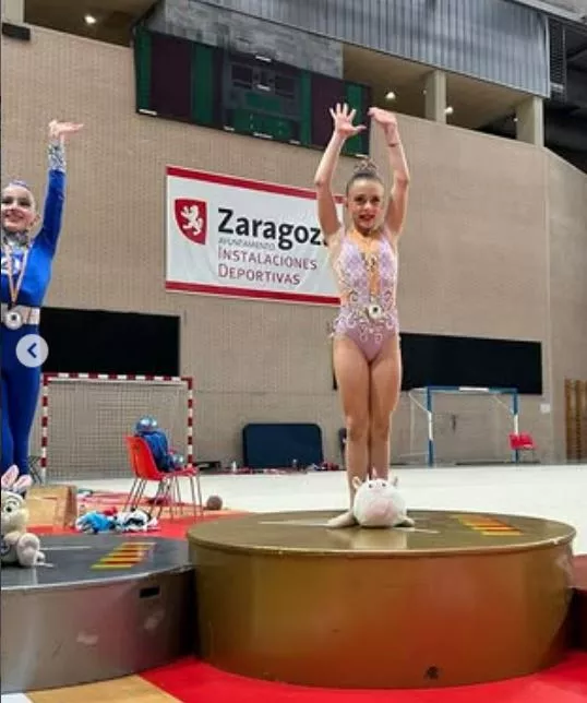 Fase Final del Campeonato de Aragón Base Individual de gimnasia rítmica
