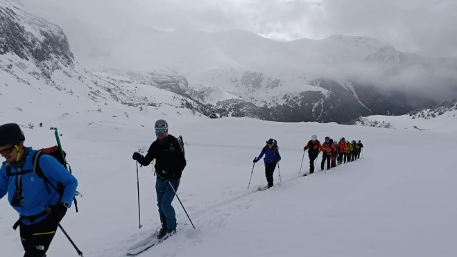 3 El grupo ascendiendo
