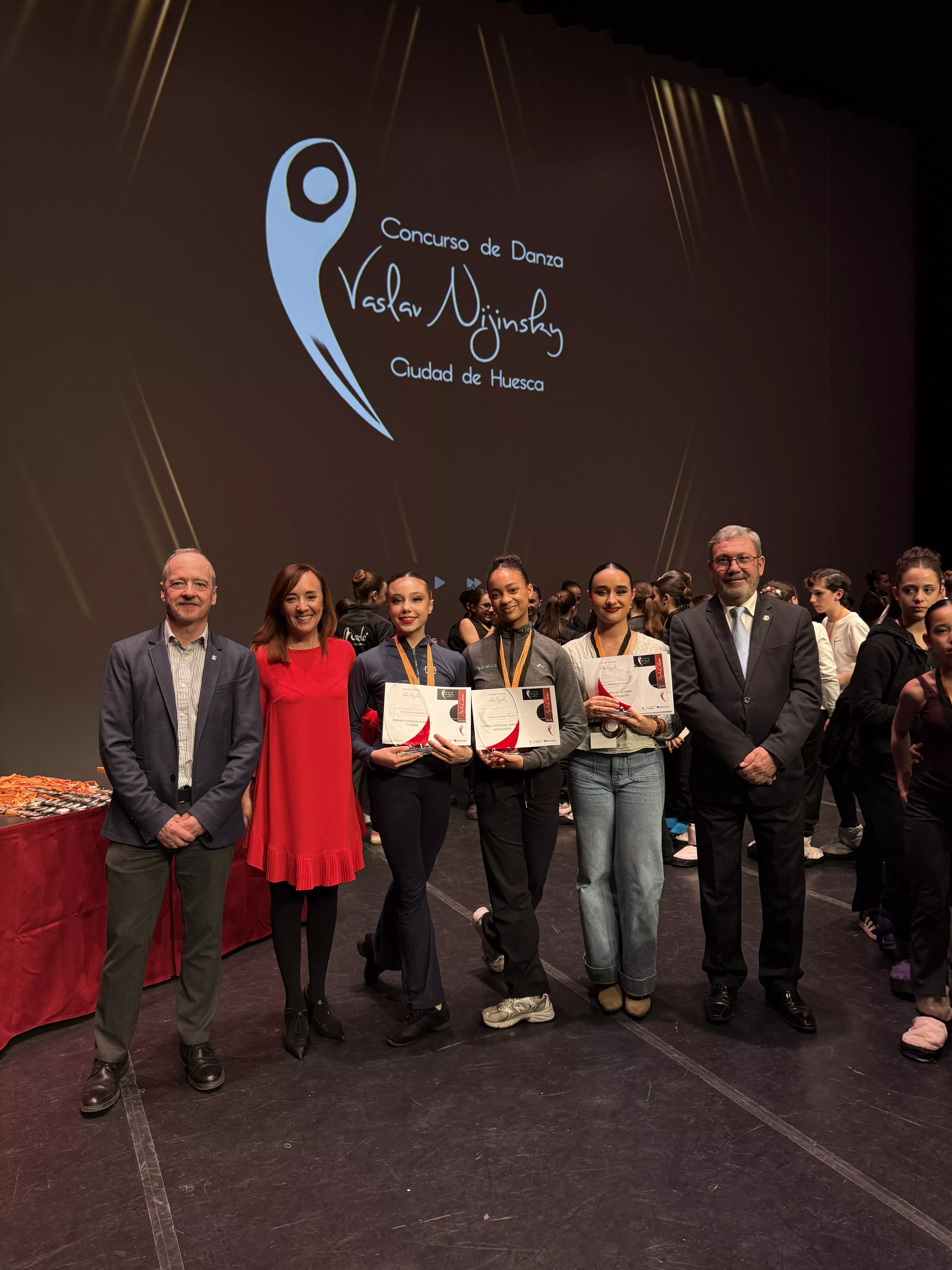 Ganadores del Especial Nijinsky y las autoridades. Foto Jesús Vallinas