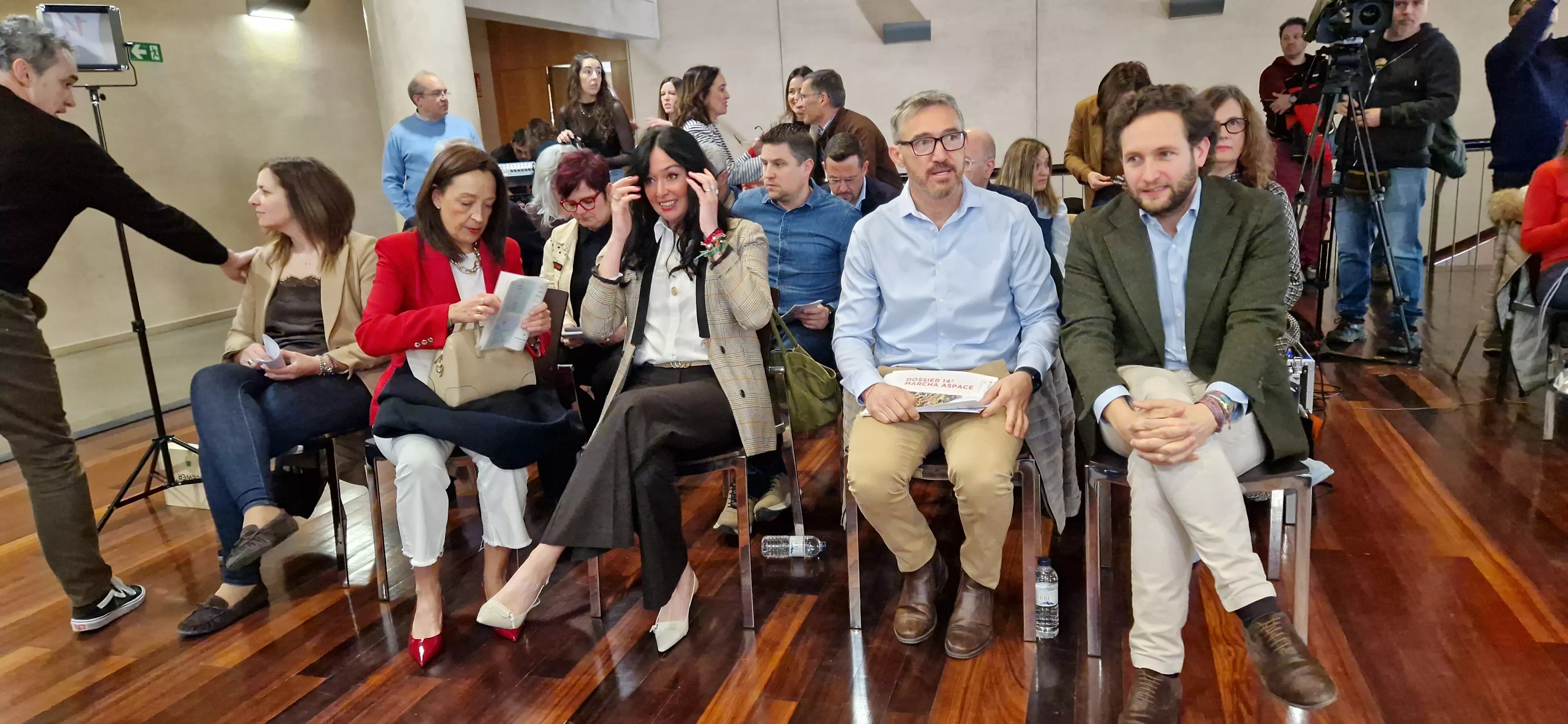 Presentación de la 14ª Marcha Aspace Huesca. Foto Myriam Martínez