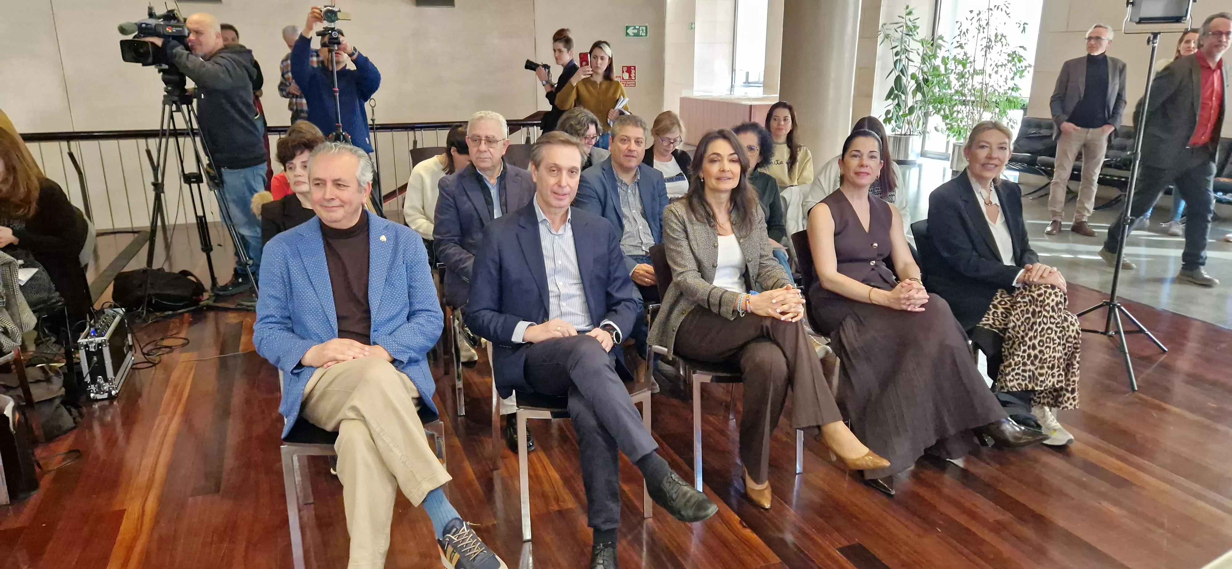 Presentación de la 14ª Marcha Aspace Huesca. Foto Myriam Martínez