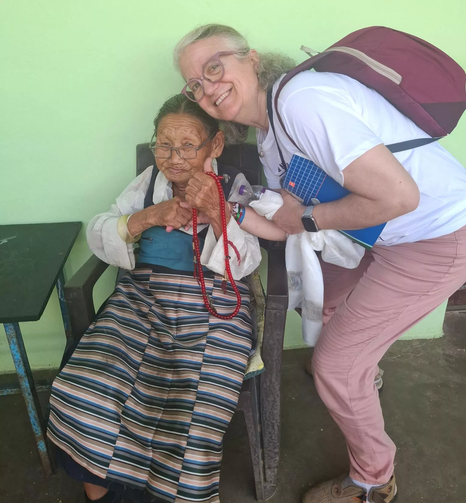 La cooperante oscense Pilar Domínguez Polo.