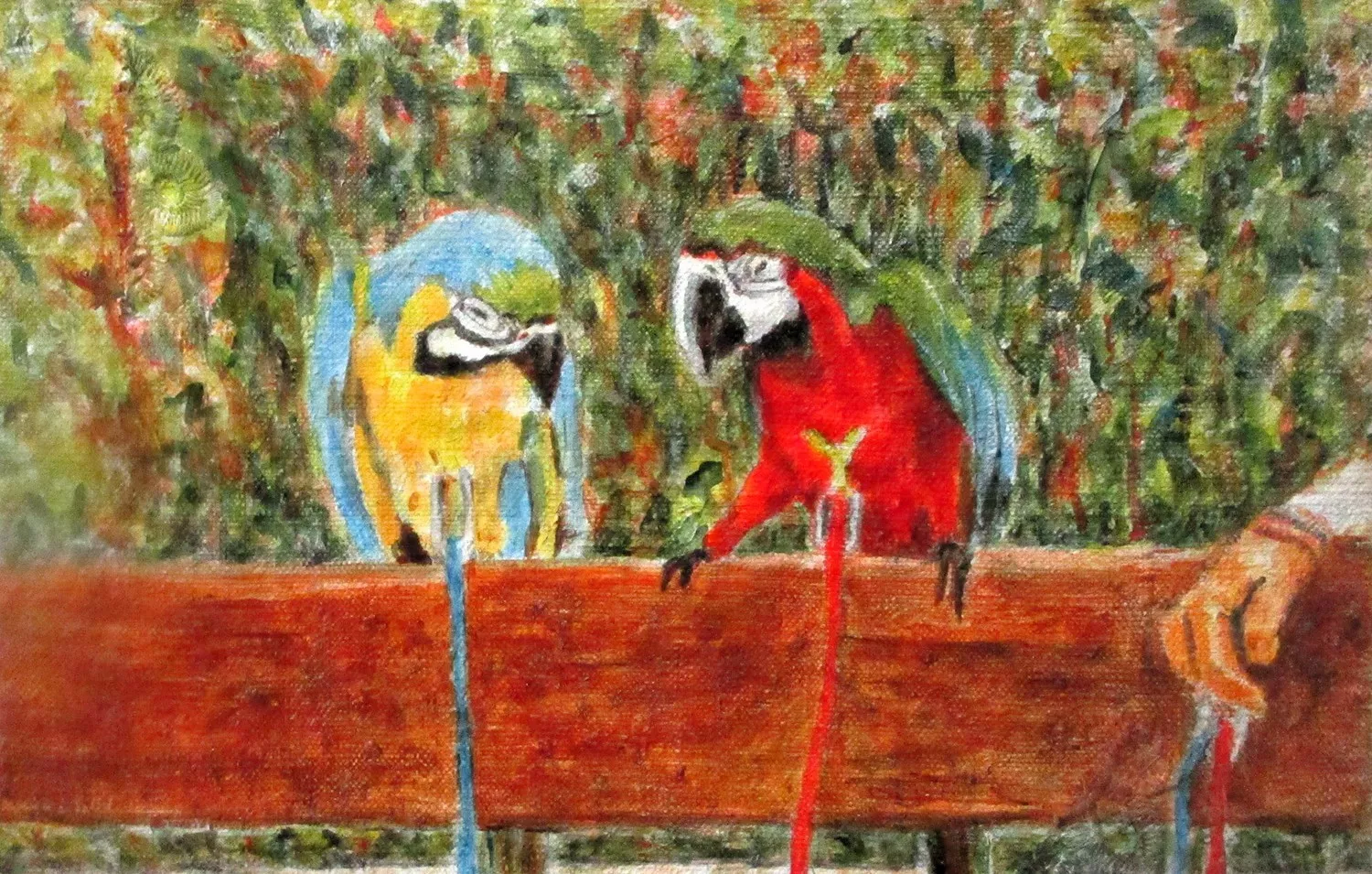 Pintura de Begoña Sopena. Pintura de Begoña Sopena.