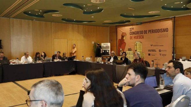 Encuentro de Responsables de Medios en el Hotel Abba de Huesca.