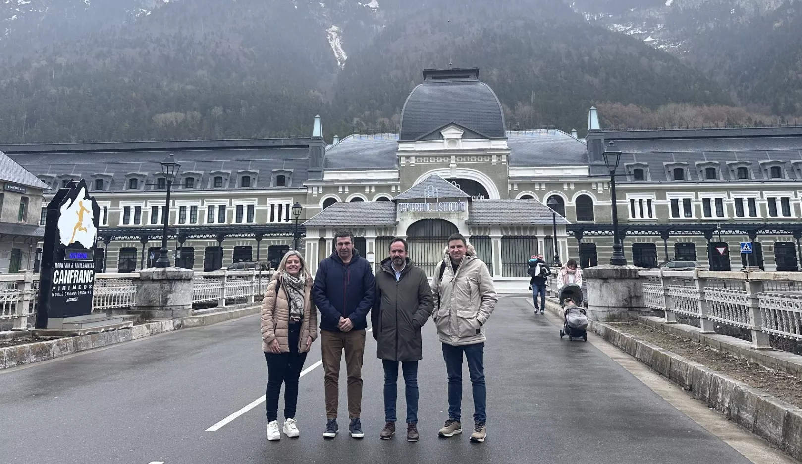 El PSOE destaca el impulso del Gobierno al tren del Canfranc.