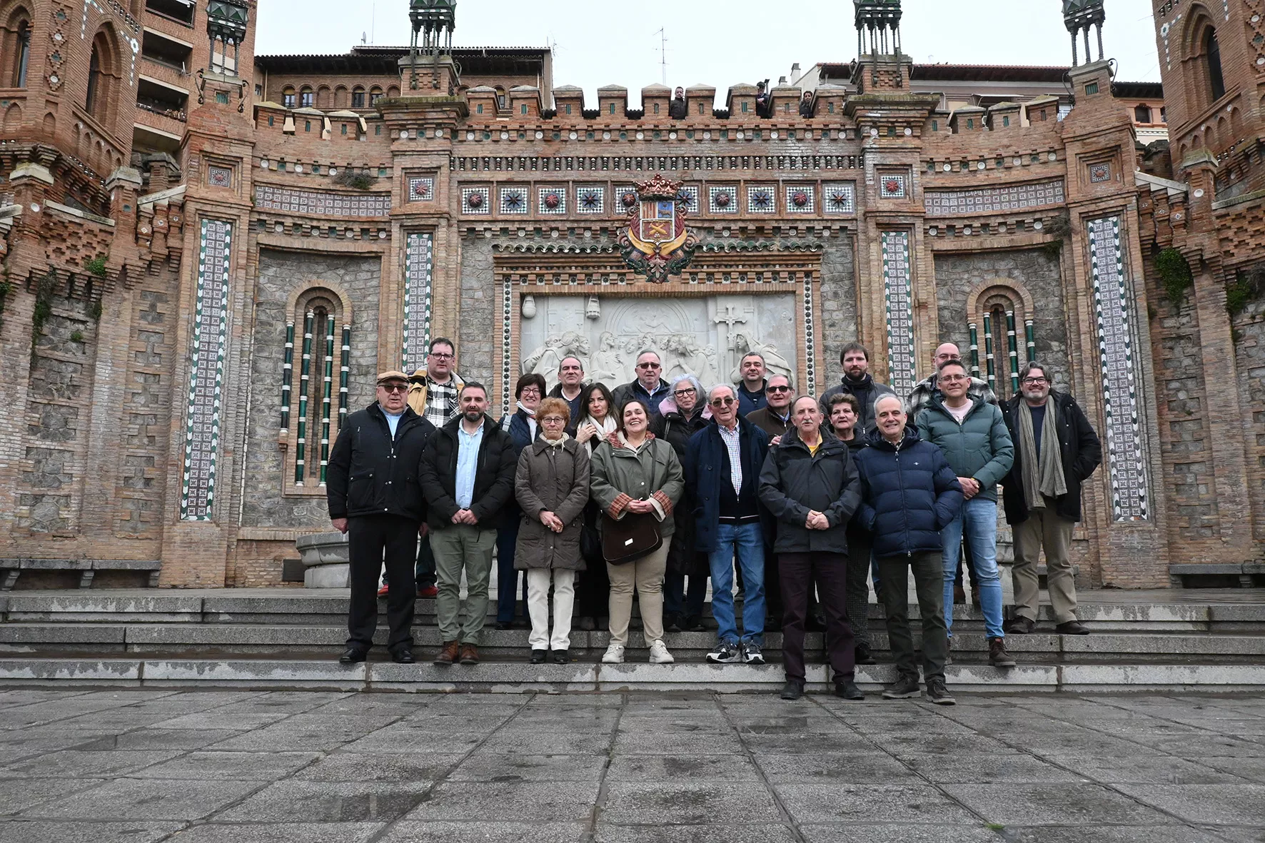 Delegación de la Archicofradía de la Santísima Vera Cruz de Huesca en Teruel. Foto Carlos Jalle Añaños