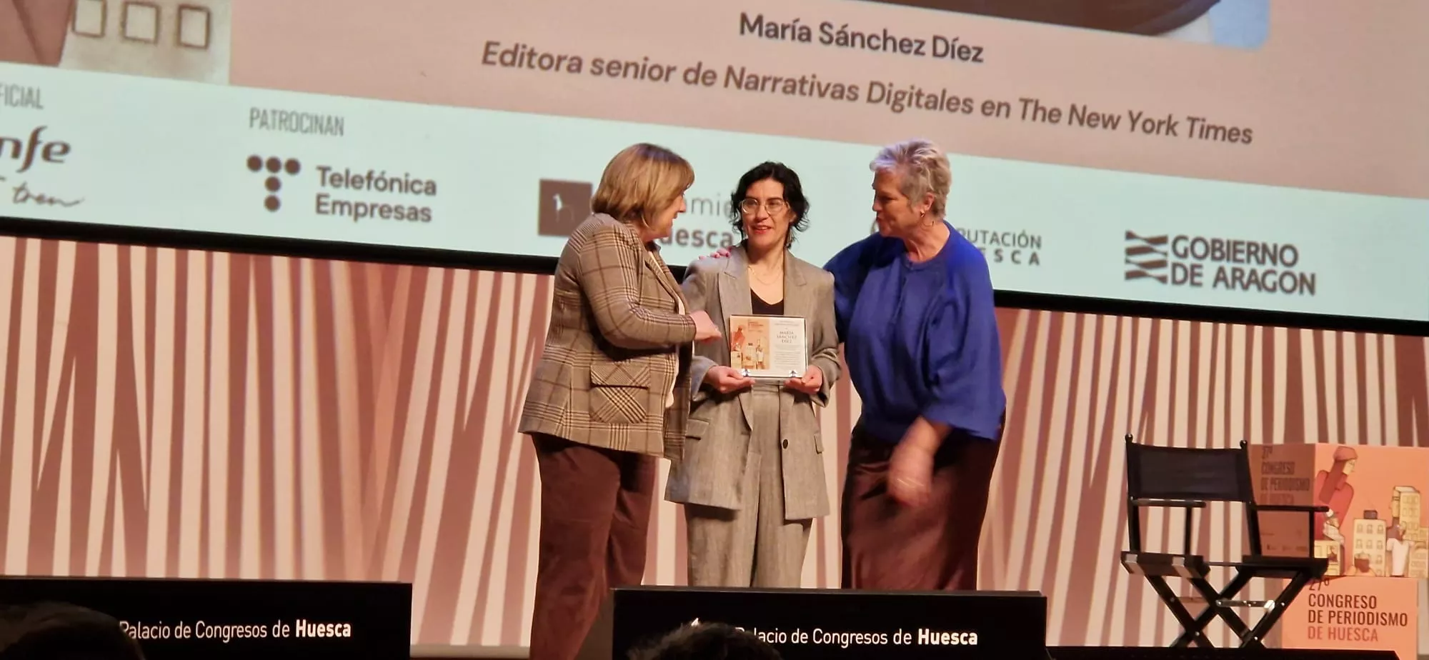 María Sánchez Díez, premio José Manuel Porquet. Foto Myriam Martínez
