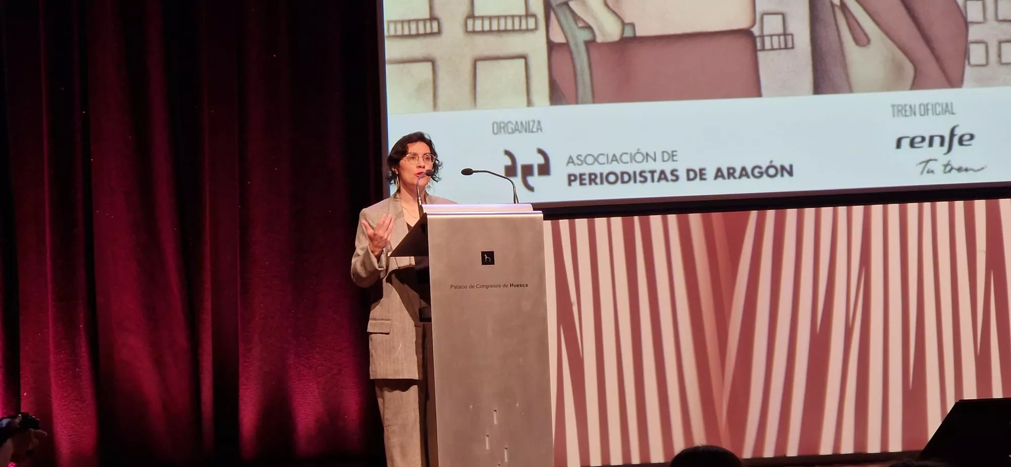 María Sánchez Díez, premio José Manuel Porquet. Foto Myriam Martínez