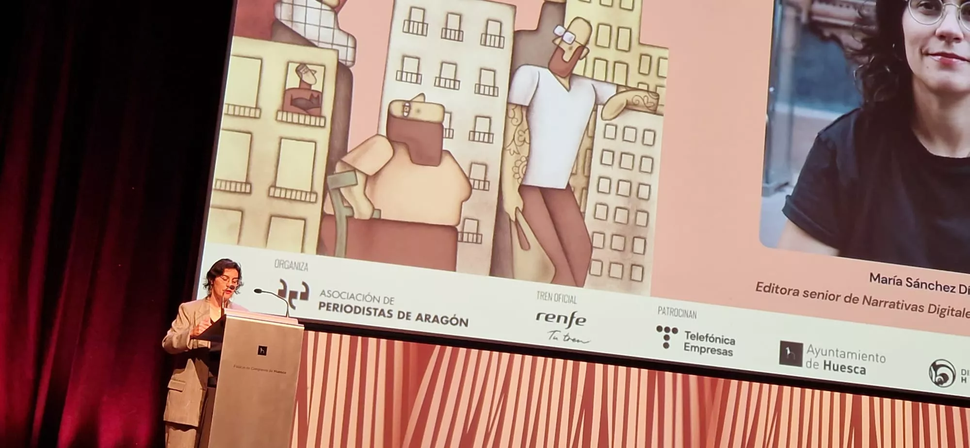 María Sánchez Díez, premio José Manuel Porquet. Foto Myriam Martínez