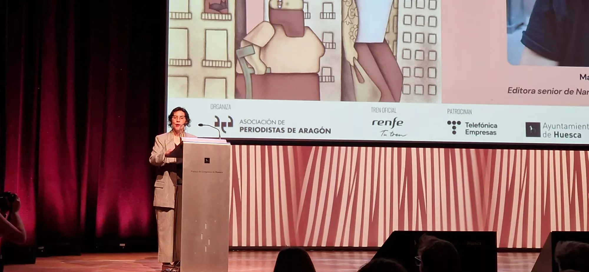 María Sánchez Díez, premio José Manuel Porquet. Foto Myriam Martínez