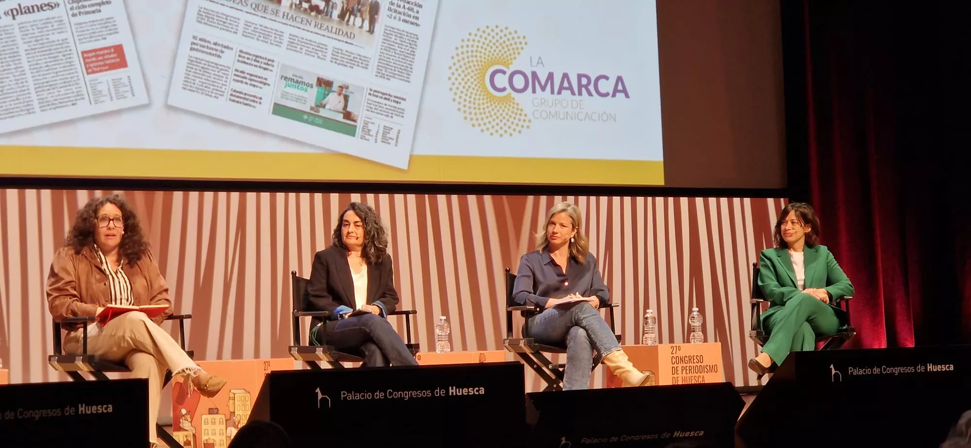Laura Alcalde, Alba Fité, Eva Defior y Aida Acitores. Foto Myriam Martínez