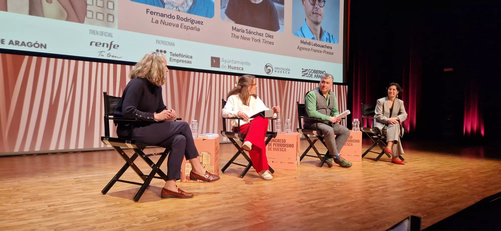 Pilar Balet, Mar Cabra, Fernando Rodríguez y María Sánchez. Foto Myriam Martínez