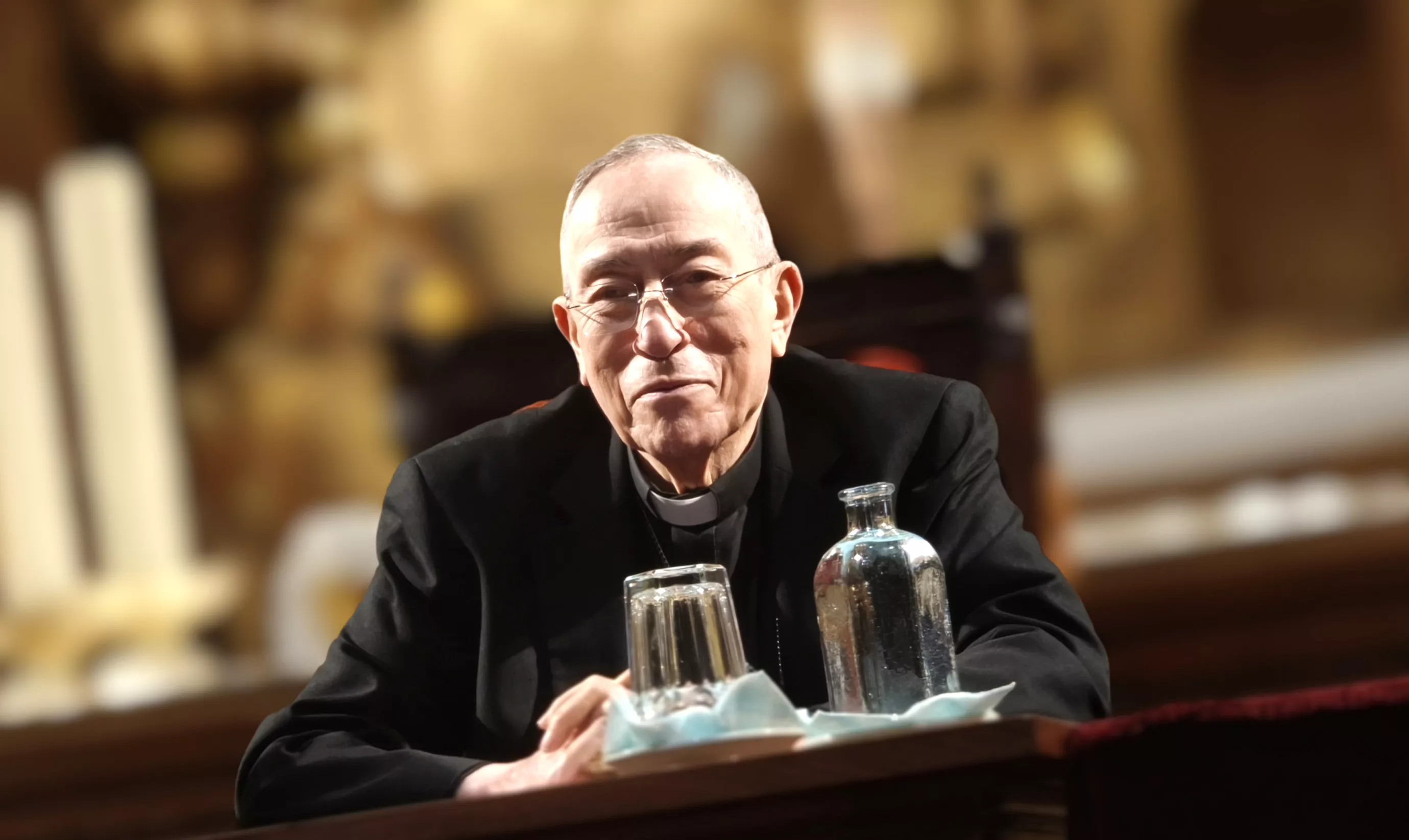 Conferencia del cardenal Óscar Andrés Rodríguez Maradiaga. Foto María José Sampietro