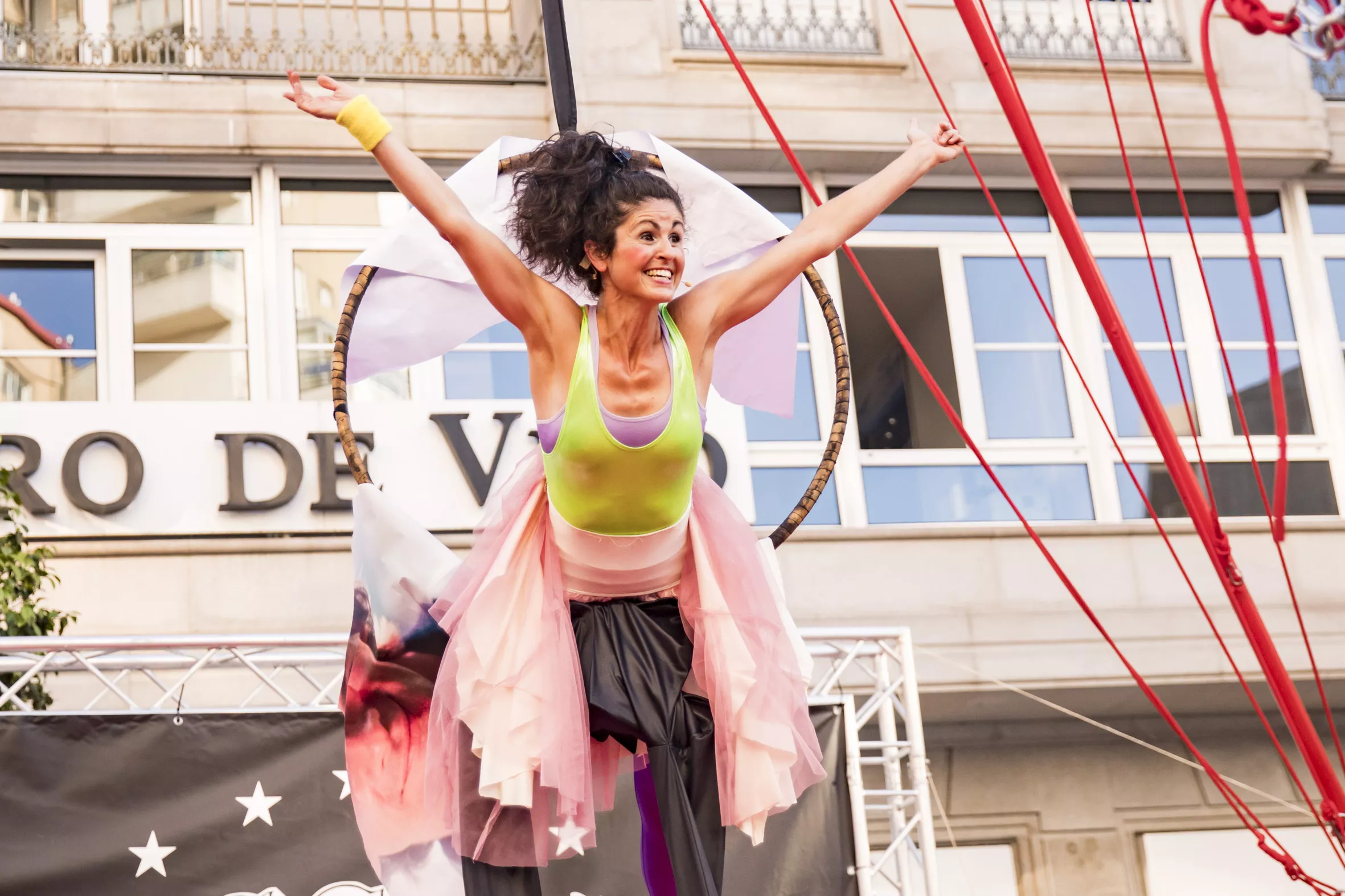 La compañía Sempre Arriba, liderada por Rocío Cibeles.