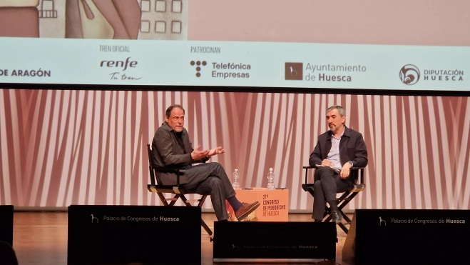  Jan Martínez Ahrens, director de El País e Ignacio Escolar, director de elDiario.es. Foto Myriam Martínez