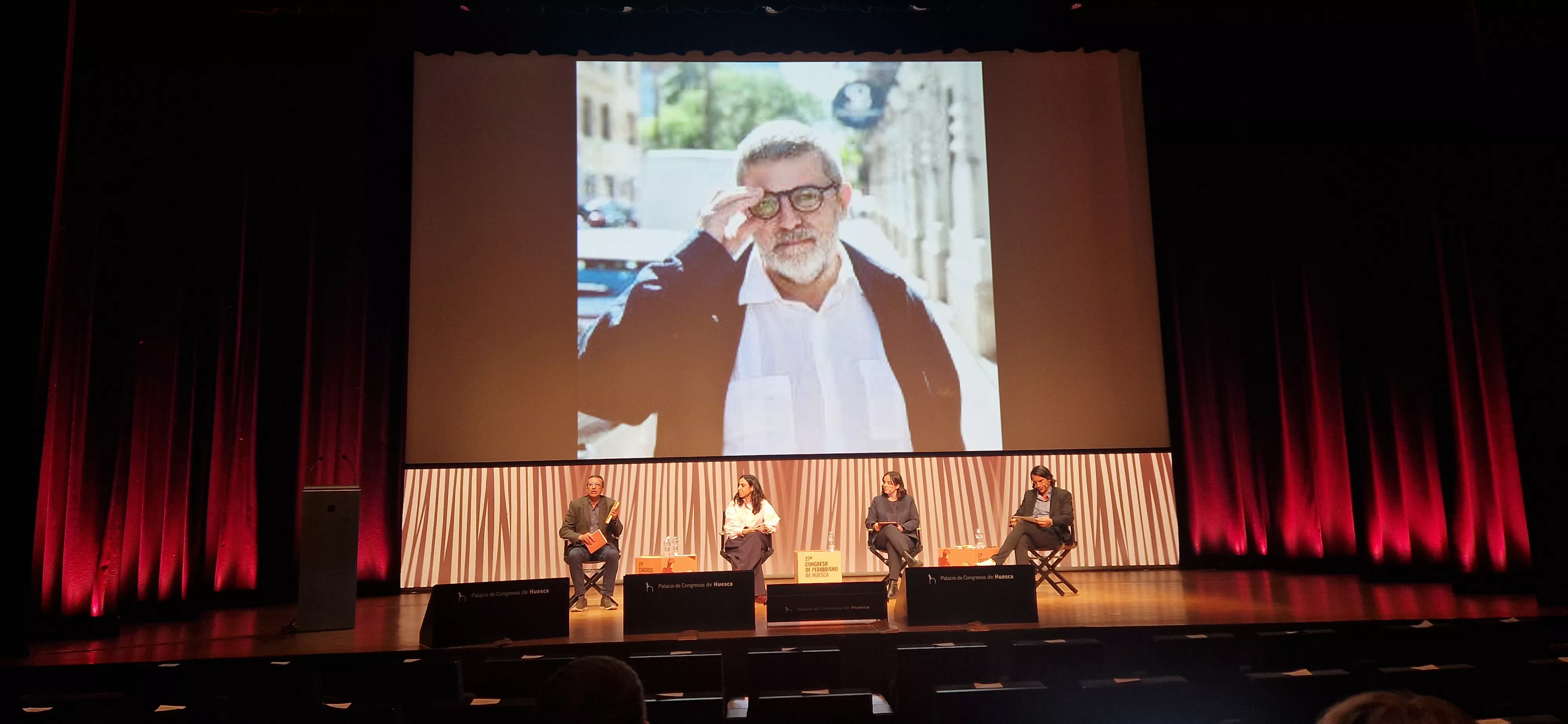 José Alberto García, Sara I. Belled, Emma Esser y Santiago Tejedor. Foto Myriam Martínez