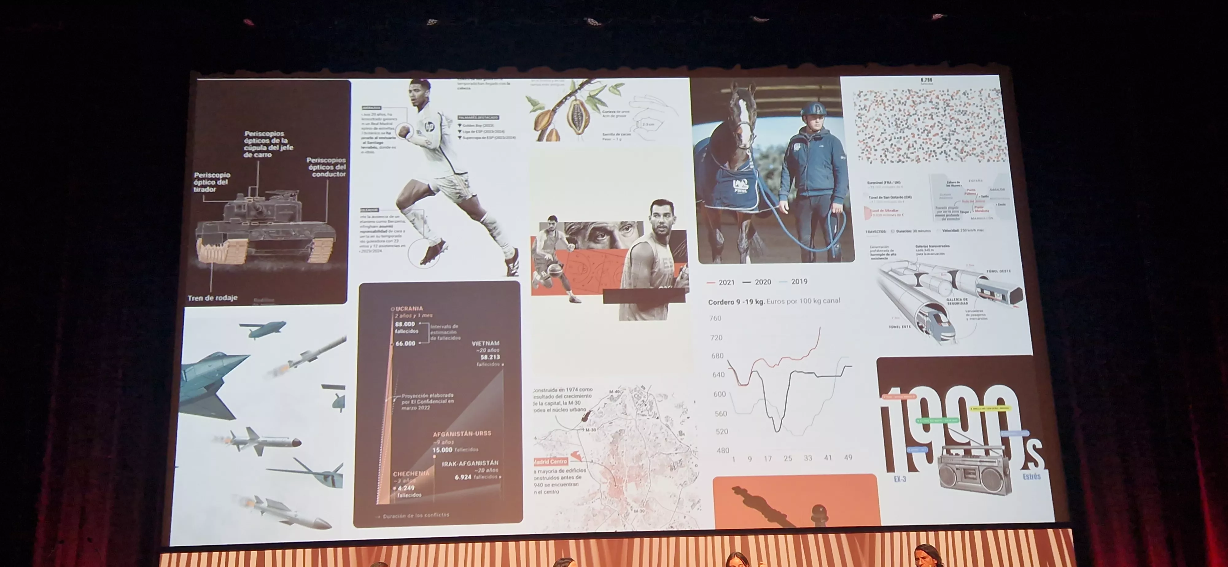 José Alberto García, Sara I. Belled y Emma Esser. Foto Myriam Martínez