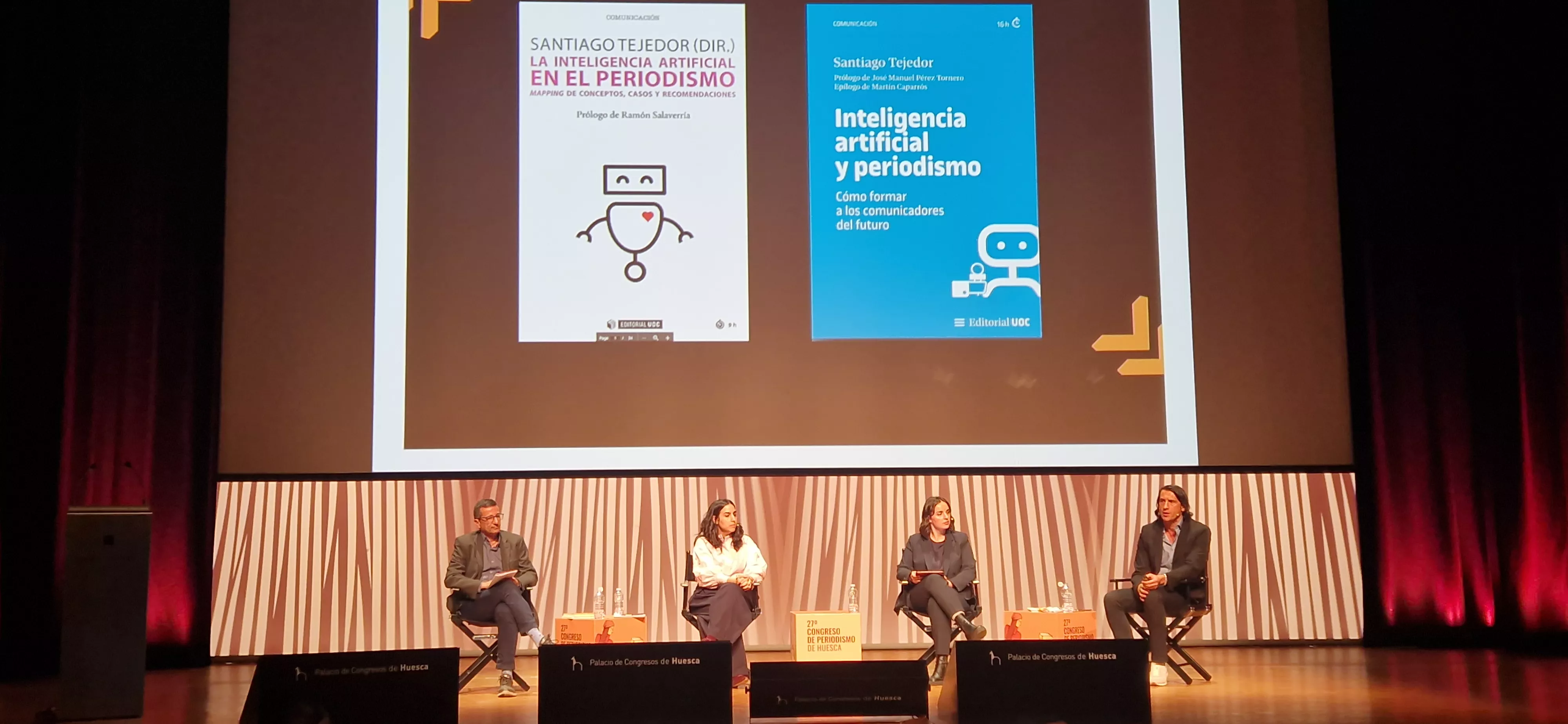 José Alberto García, Sara I. Belled, Emma Esser y Santiago Tejedor. Foto Myriam Martínez