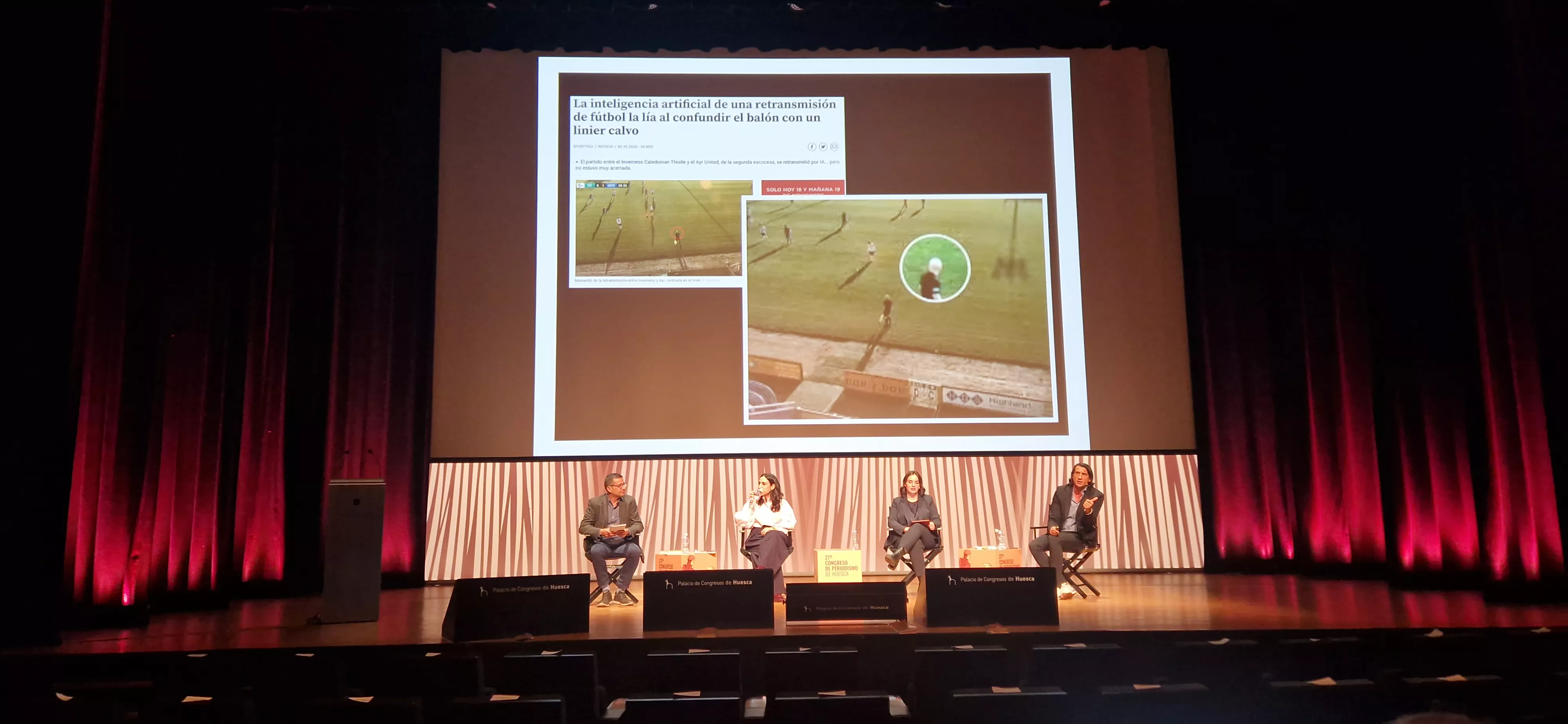 José Alberto García, Sara I. Belled, Emma Esser y Santiago Tejedor. Foto Myriam Martínez