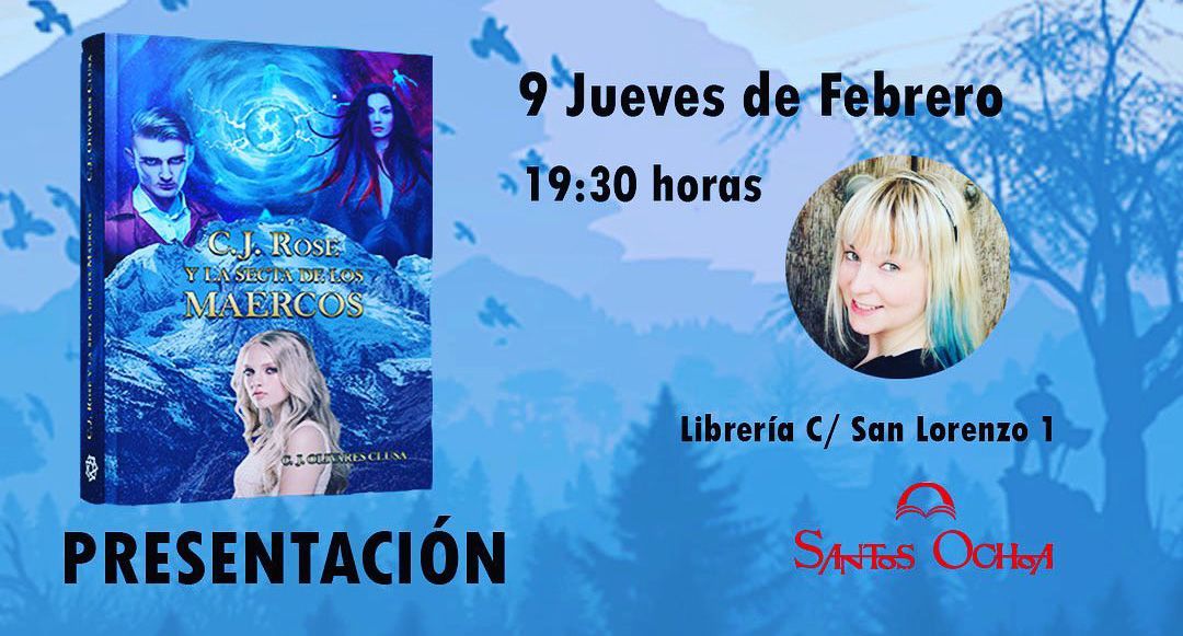 'C.J. Rose y la secta de los maercos', libro de C.J. Olivares Clusa.