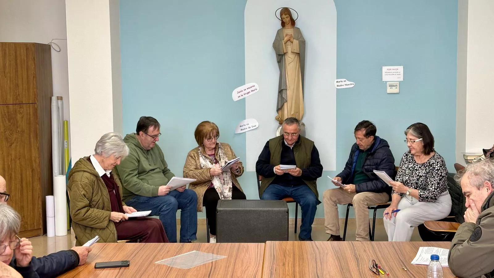 Ensayo de Sublime Decisión de Miguel Mihura. Foto Jesús Mariano Muro