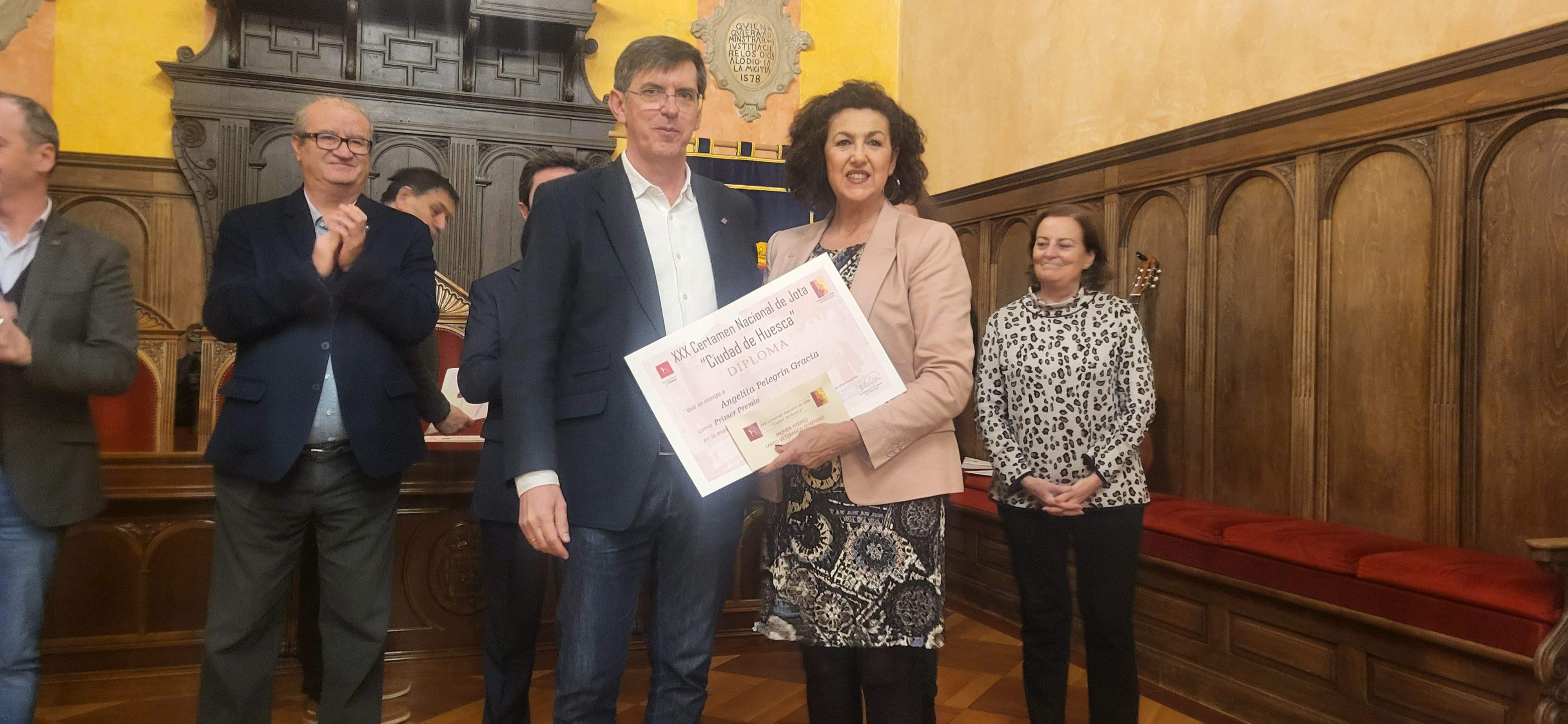 Entrega de Premios del XXX Certamen Nacional de Jota Ciudad de Huesca. Foto Myriam Martínez 