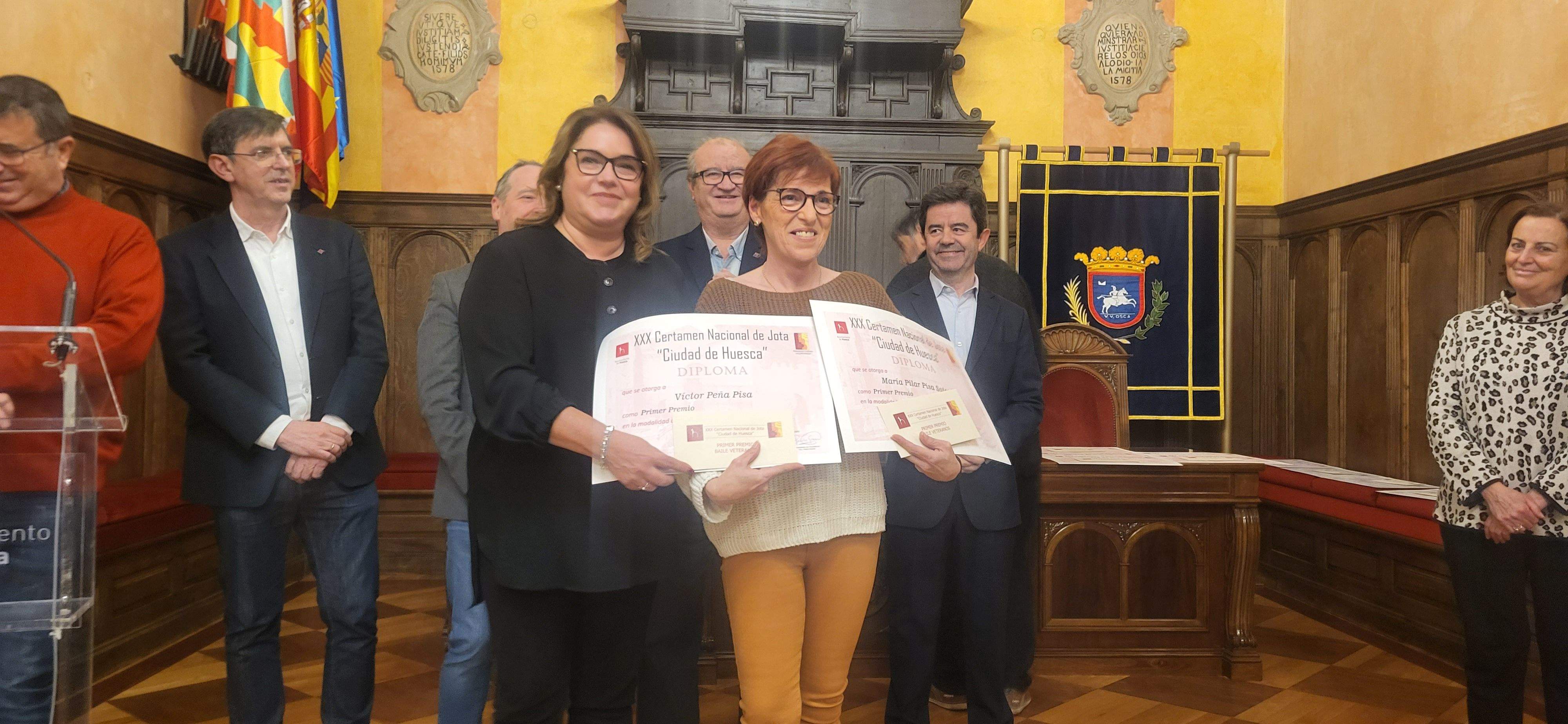 Entrega de Premios del XXX Certamen Nacional de Jota Ciudad de Huesca. Foto Myriam Martínez 