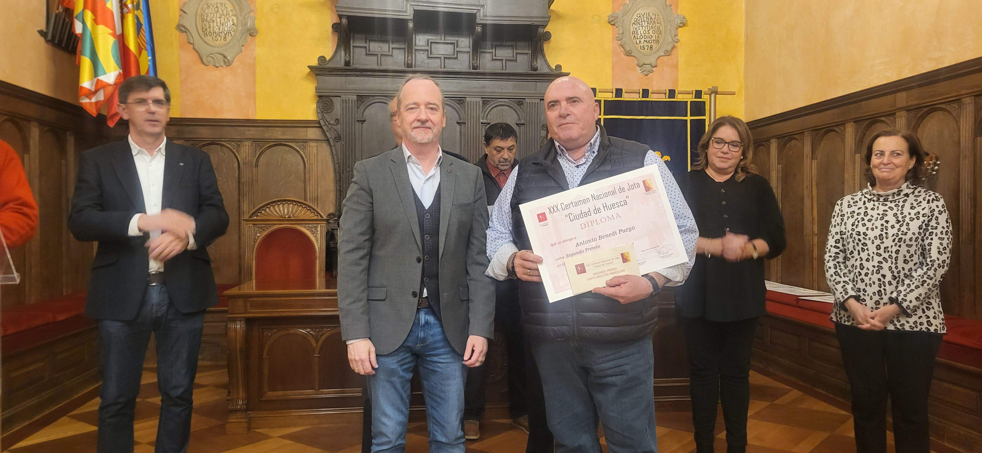 Entrega de Premios del XXX Certamen Nacional de Jota Ciudad de Huesca. Foto Myriam Martínez 