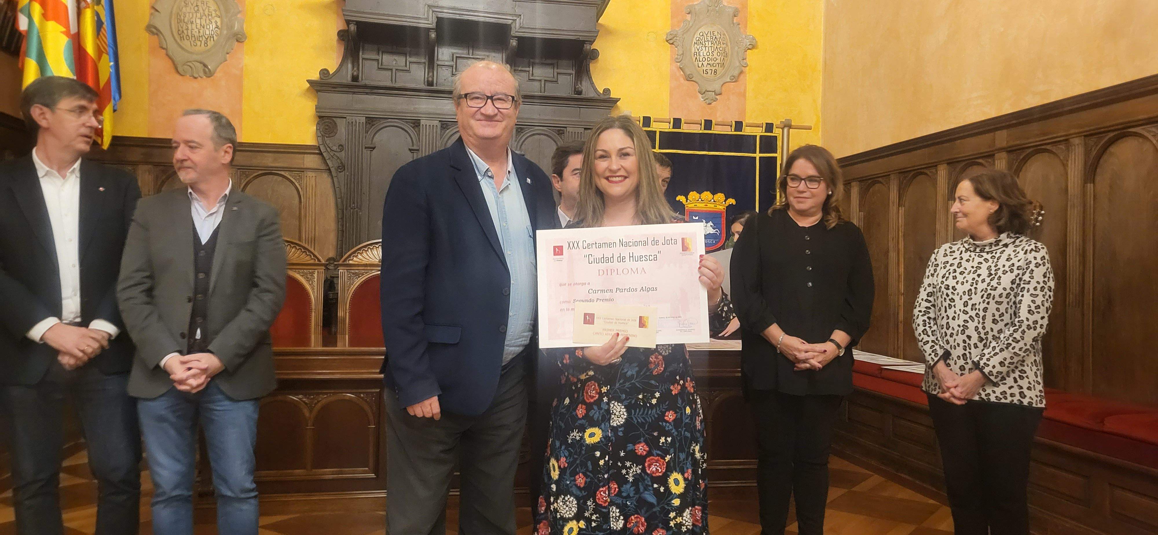 Entrega de Premios del XXX Certamen Nacional de Jota Ciudad de Huesca. Foto Myriam Martínez 