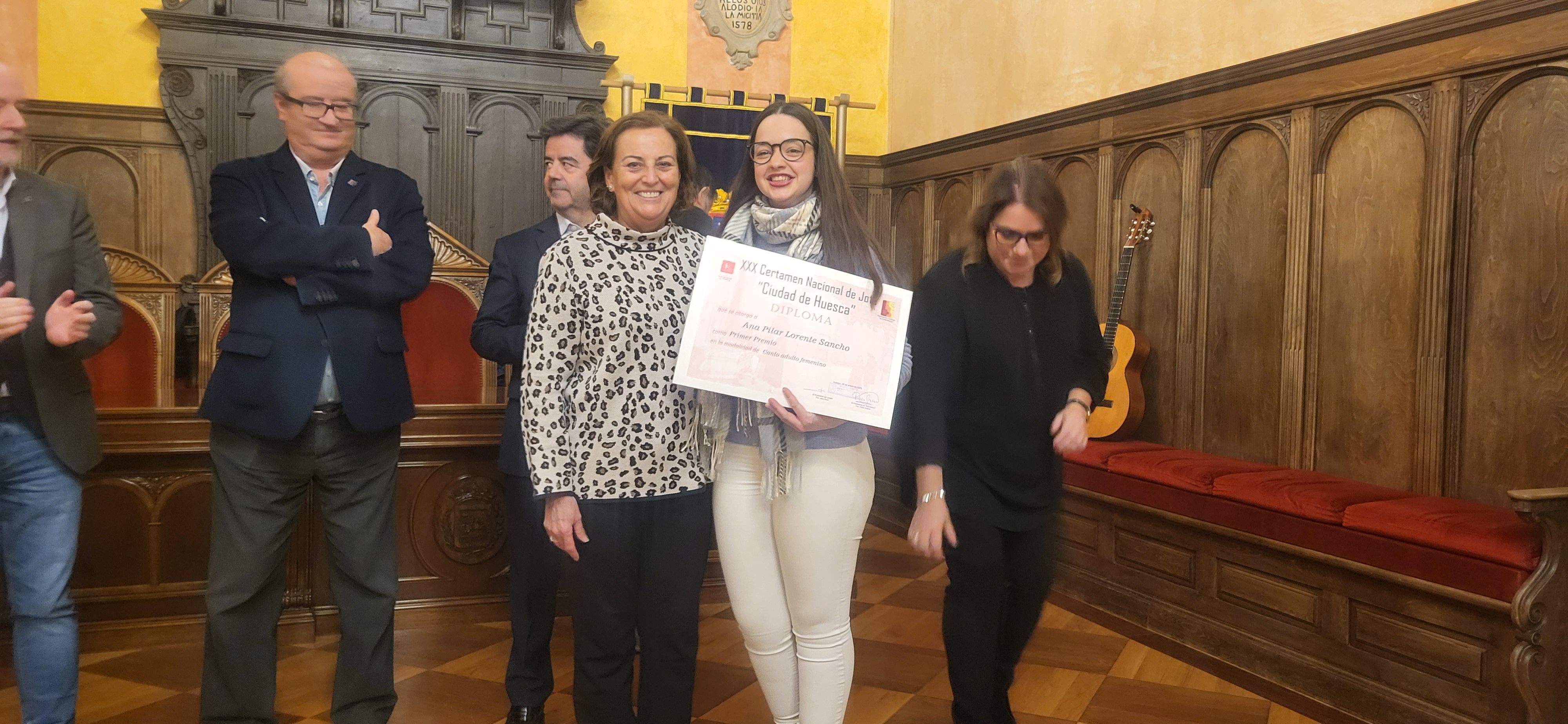 Entrega de Premios del XXX Certamen Nacional de Jota Ciudad de Huesca. Foto Myriam Martínez