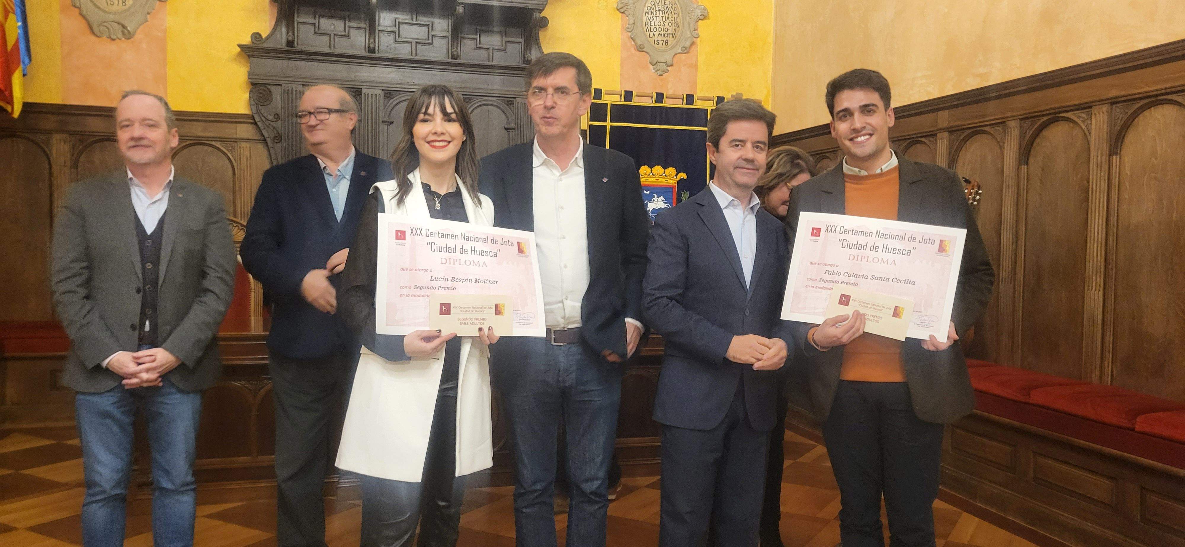 Entrega de Premios del XXX Certamen Nacional de Jota Ciudad de Huesca. Foto Myriam Martínez