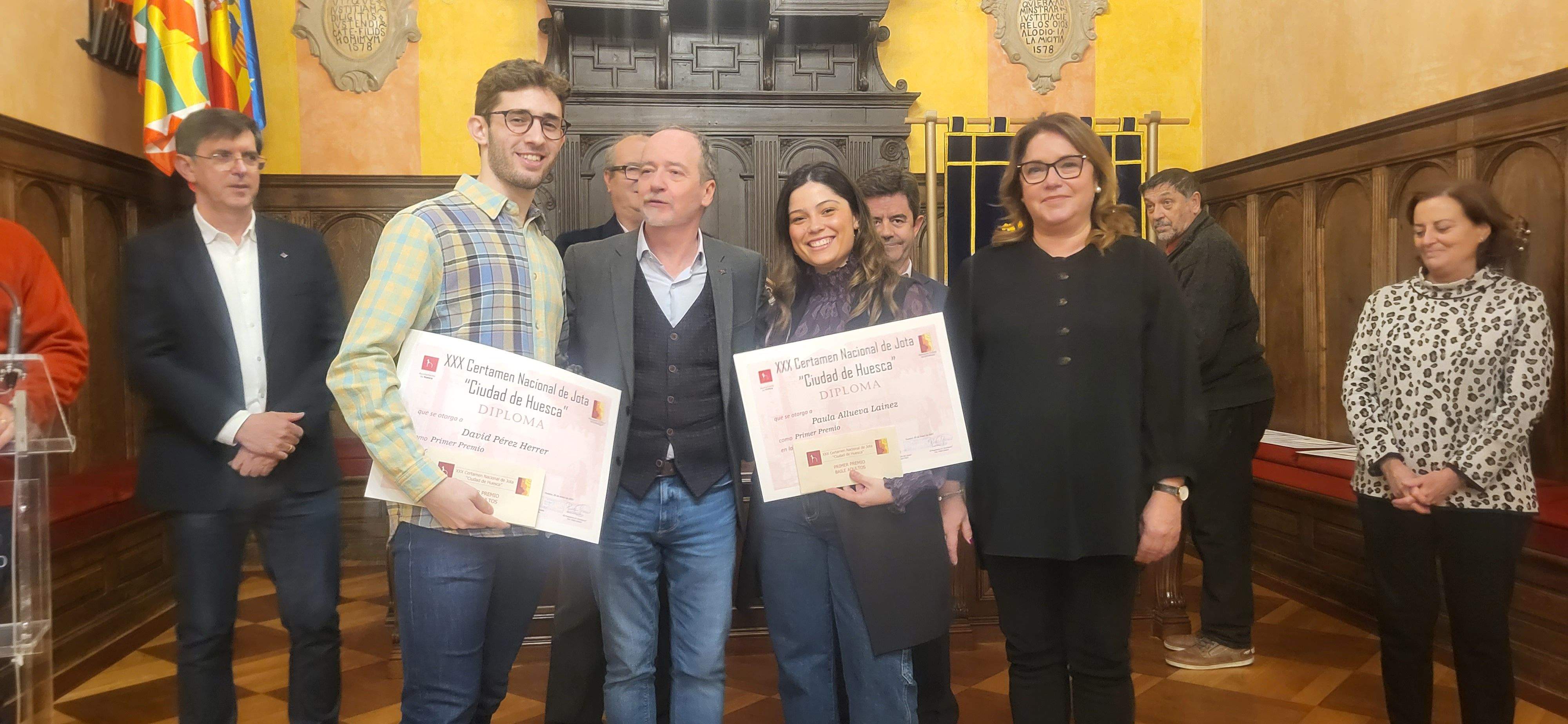 Entrega de Premios del XXX Certamen Nacional de Jota Ciudad de Huesca. Foto Myriam Martínez 
