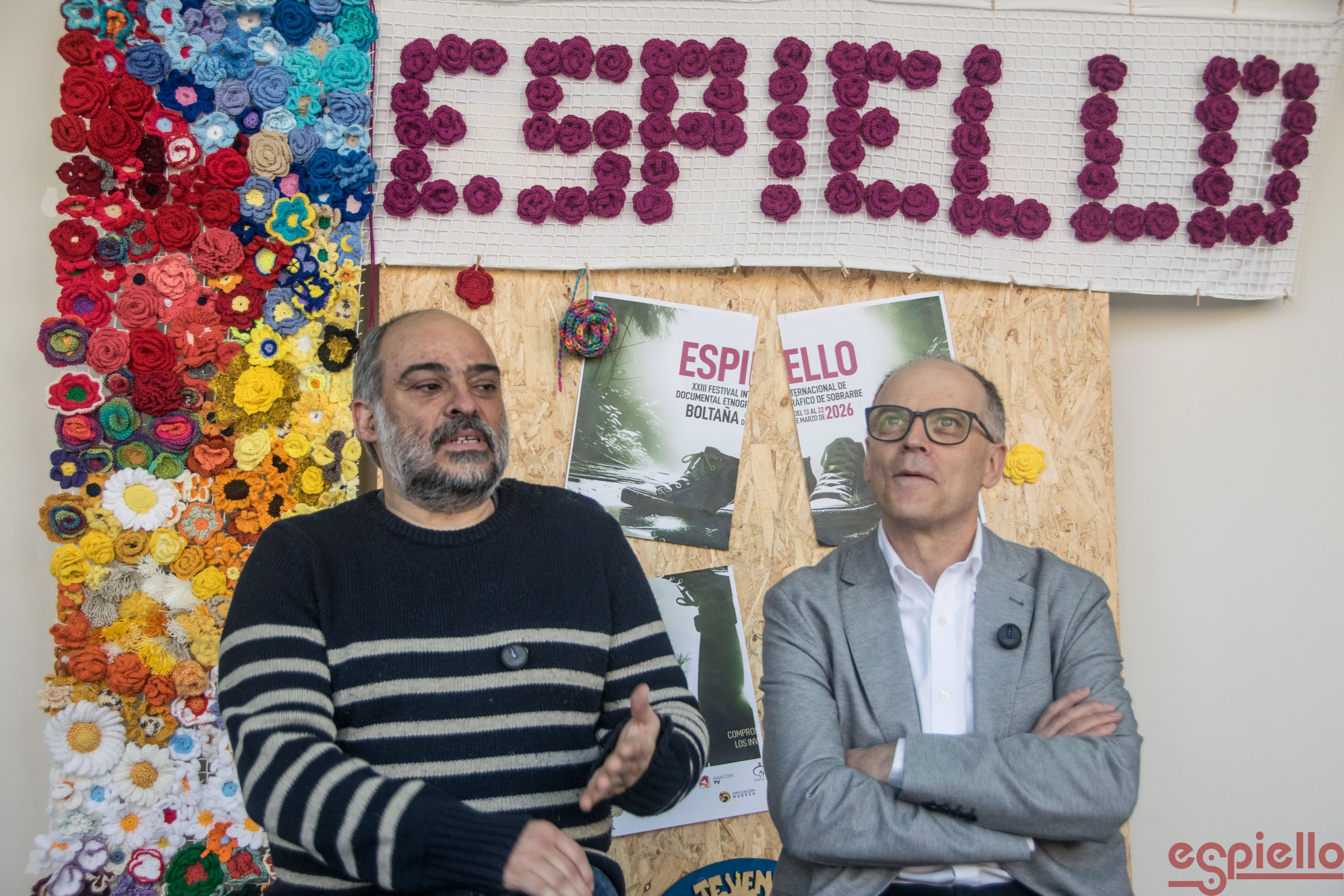 Fernando Vera y Rafael Latre en Espiello. Foto Espiello