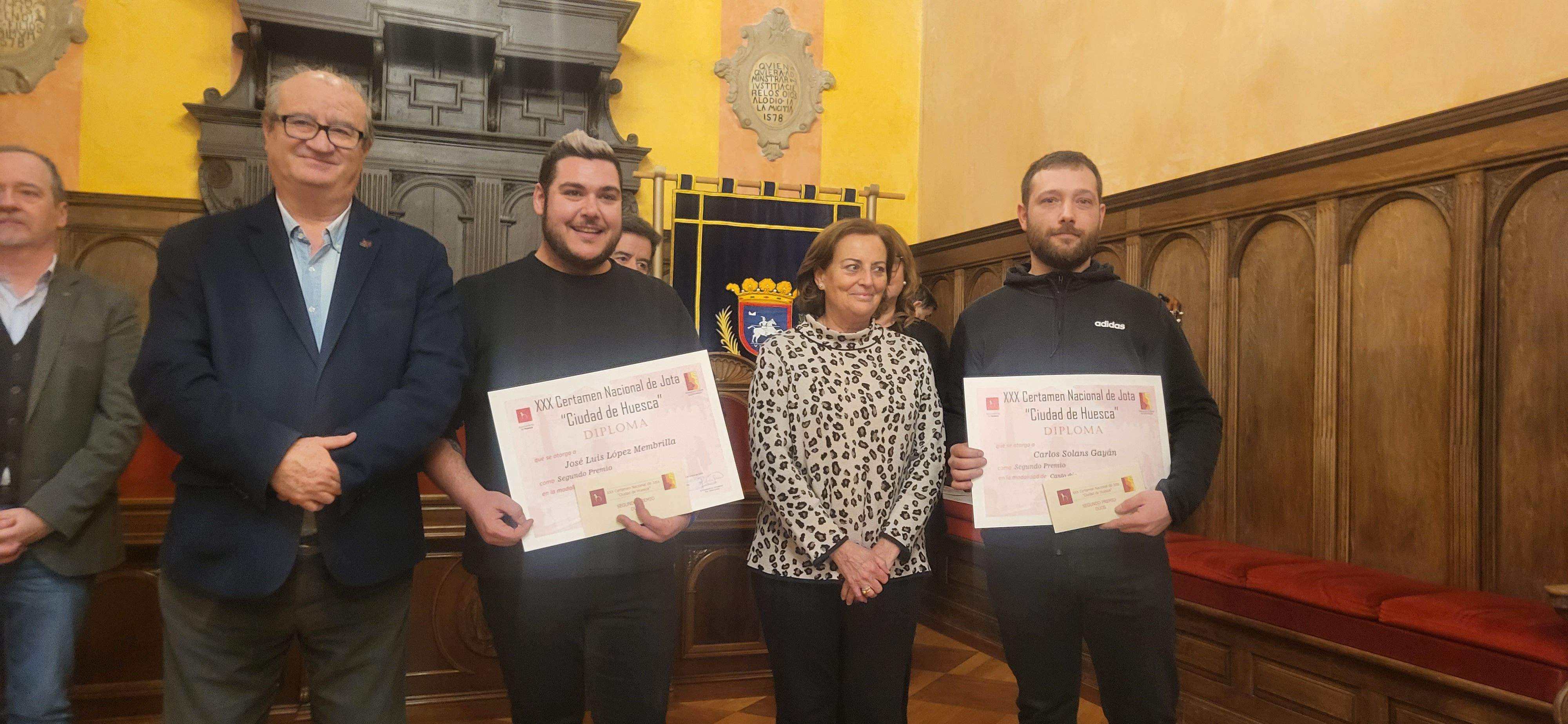 Entrega de Premios del XXX Certamen Nacional de Jota Ciudad de Huesca. Foto Myriam Martínez 