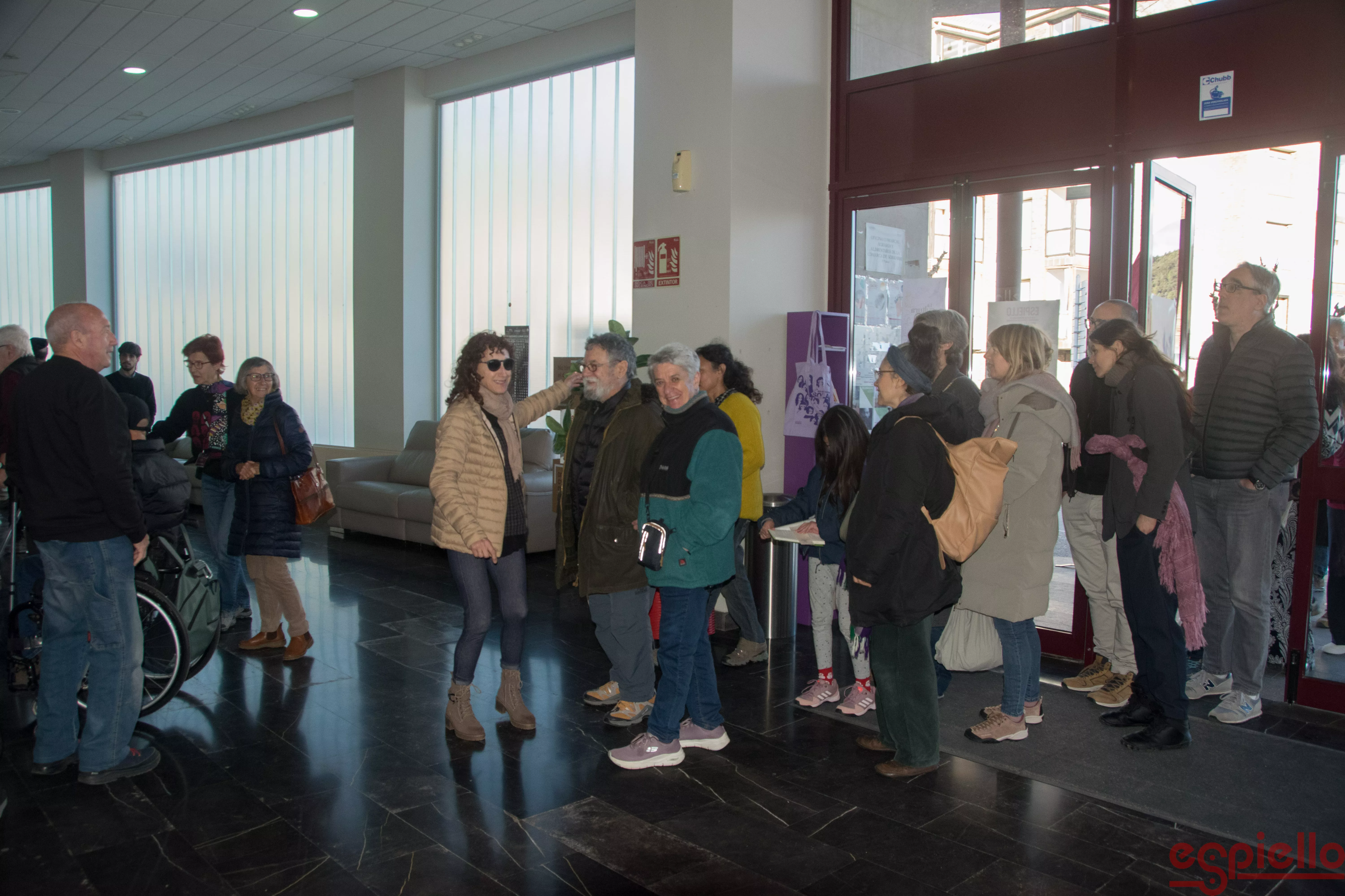 Estreno de la película "Con la tierra en los pies". Foto Espiello