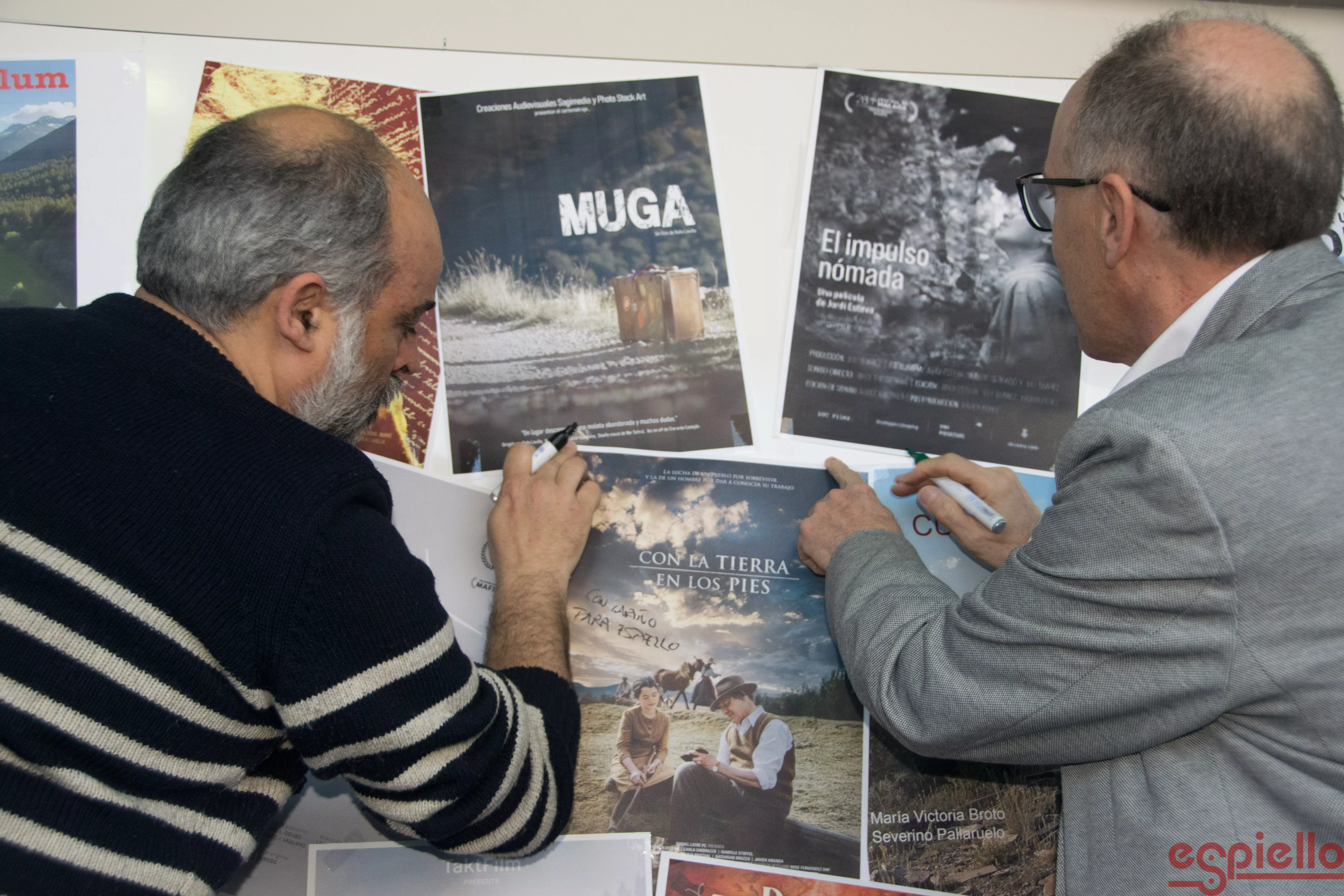 Fernando Vera y Rafael Latre. Foto Espiello