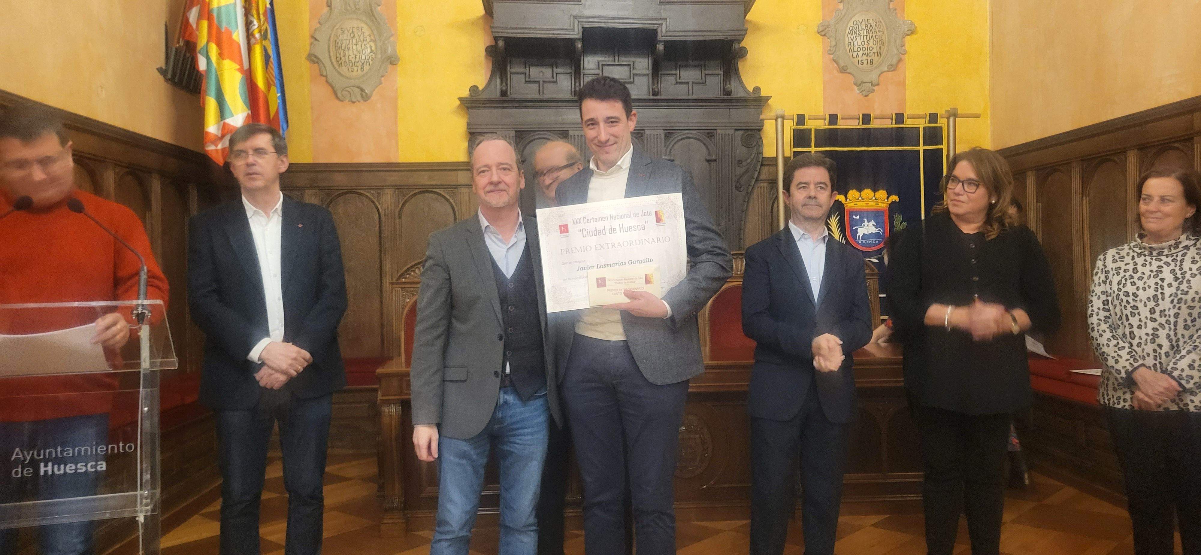 Entrega de Premios del XXX Certamen Nacional de Jota Ciudad de Huesca. Foto Myriam Martínez 