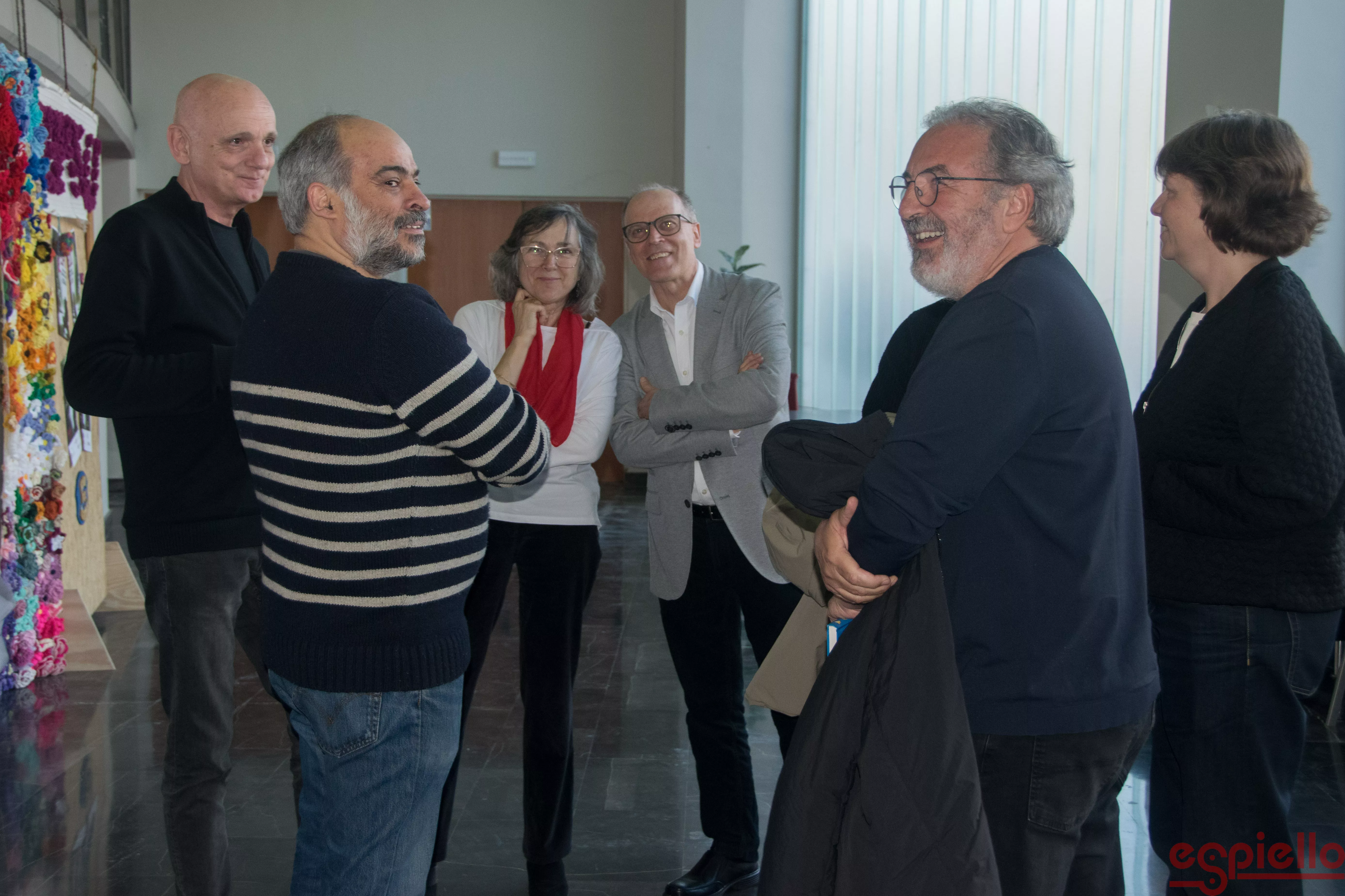 Estreno de la película "Con la tierra en los pies". Foto Espiello