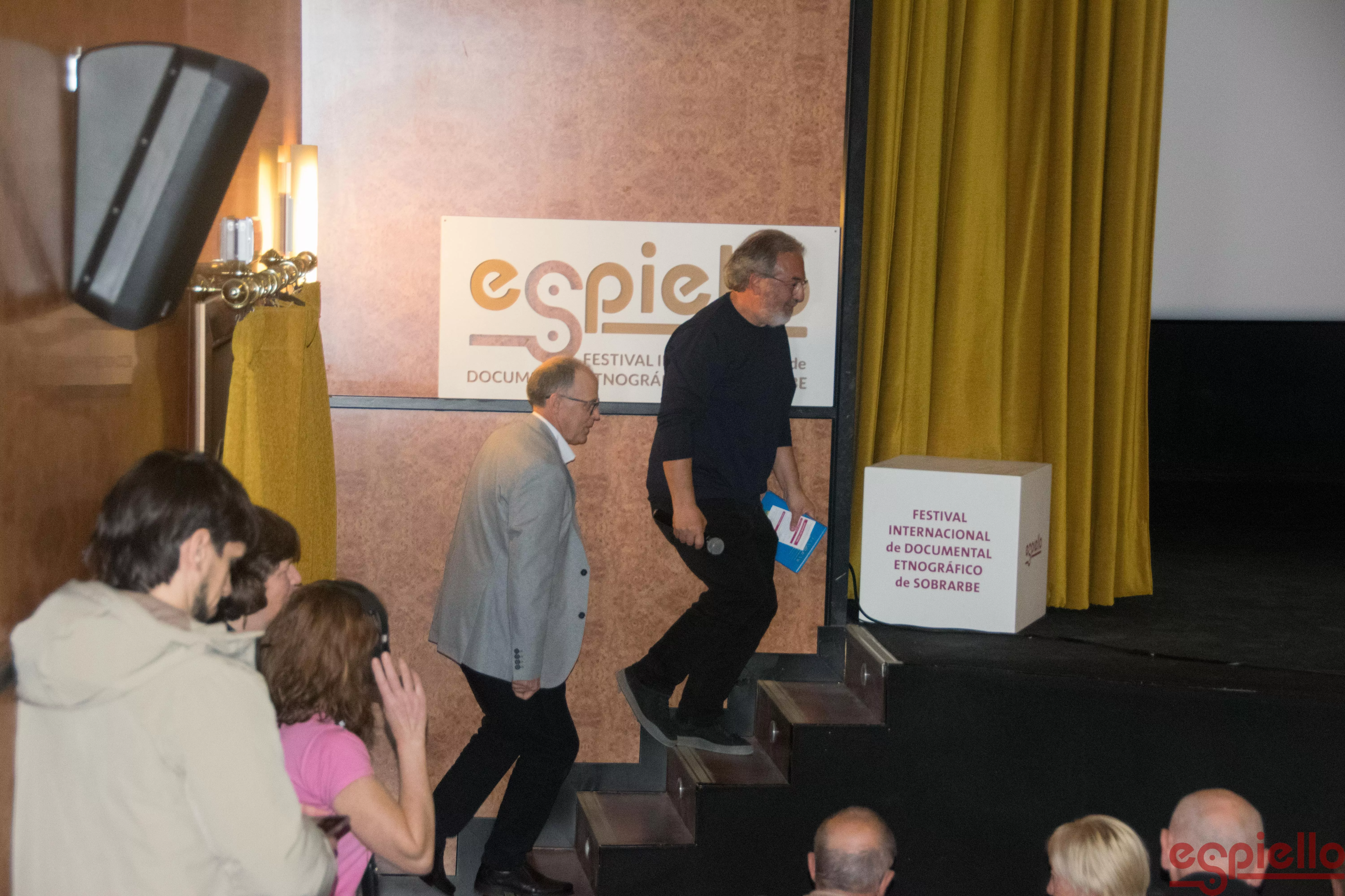 Estreno de la película "Con la tierra en los pies". Foto Espiello