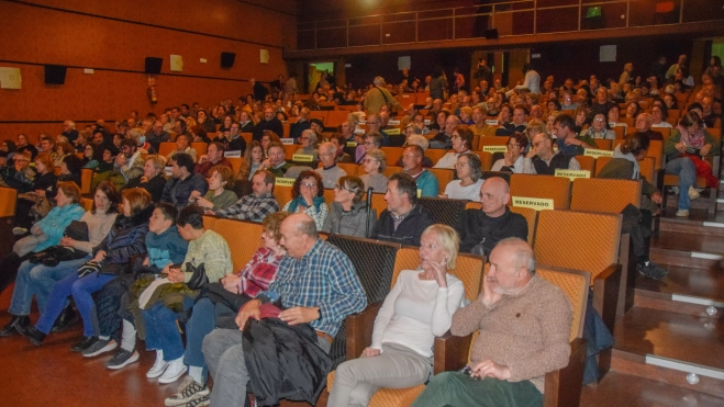 Estreno de la película "Con la tierra en los pies". Foto Espiello